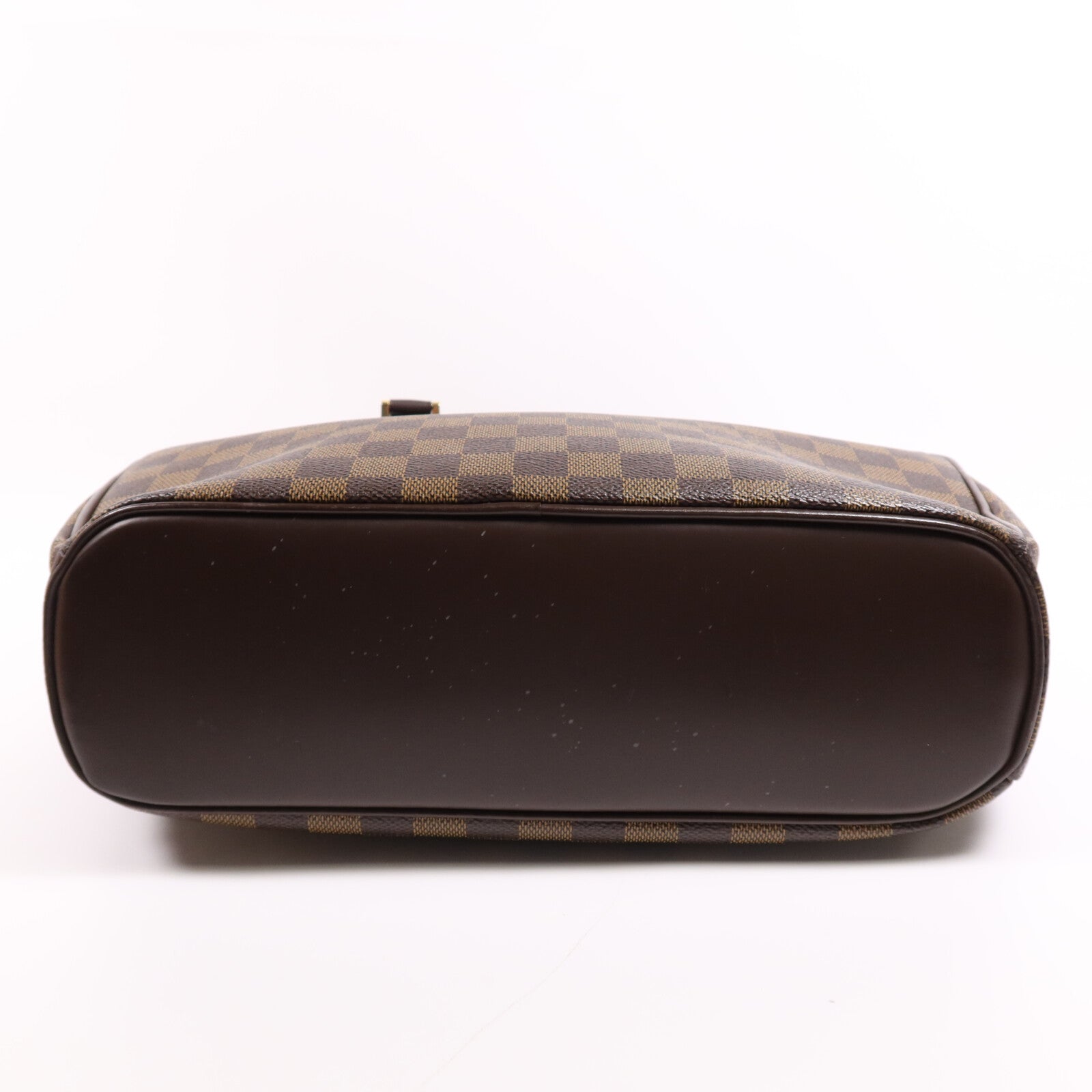 LOUIS VUITTON Damier Ebene Sarria Horizontal金扣手挽袋