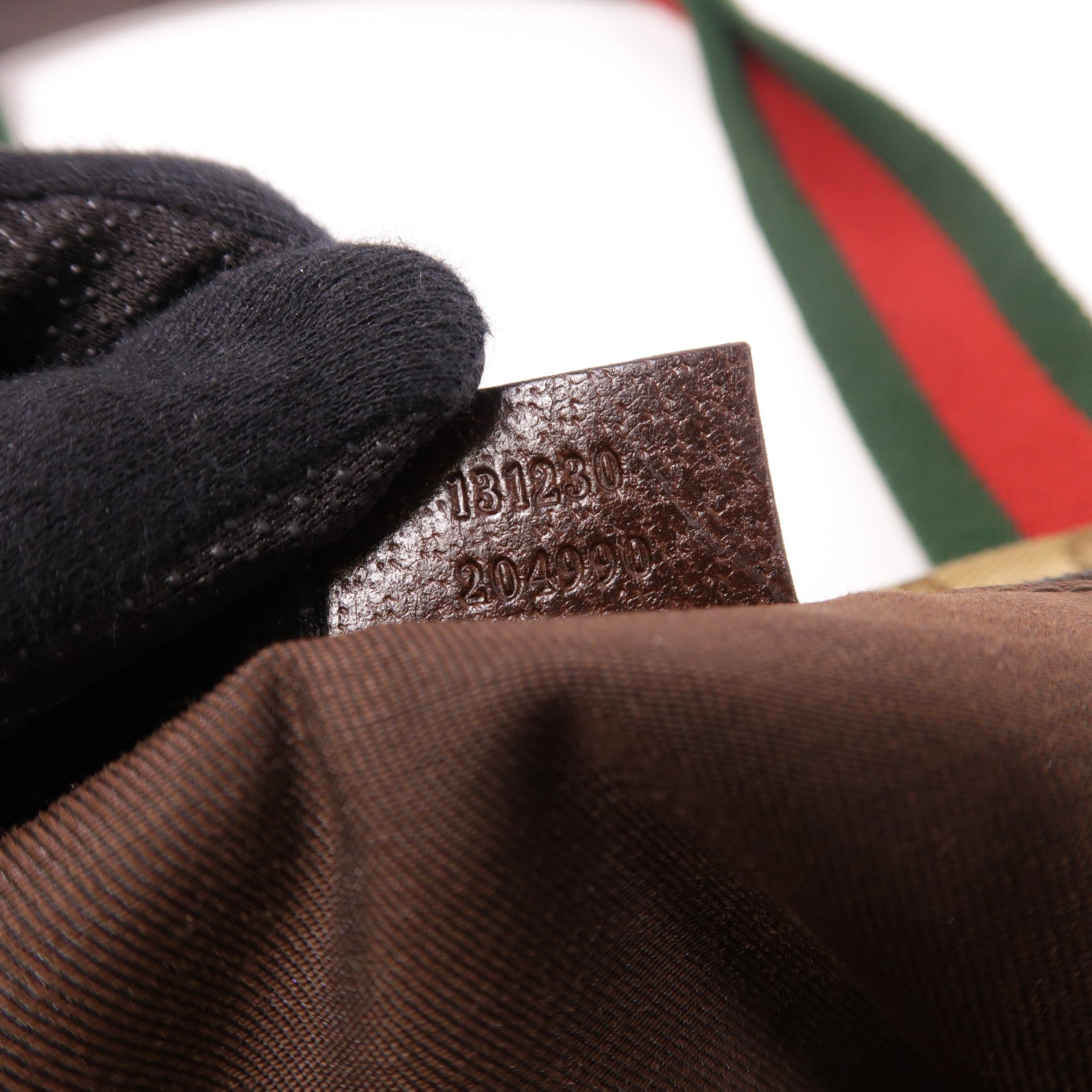 GUCCI 帆布Shoulder Tote肩背袋/手挽袋