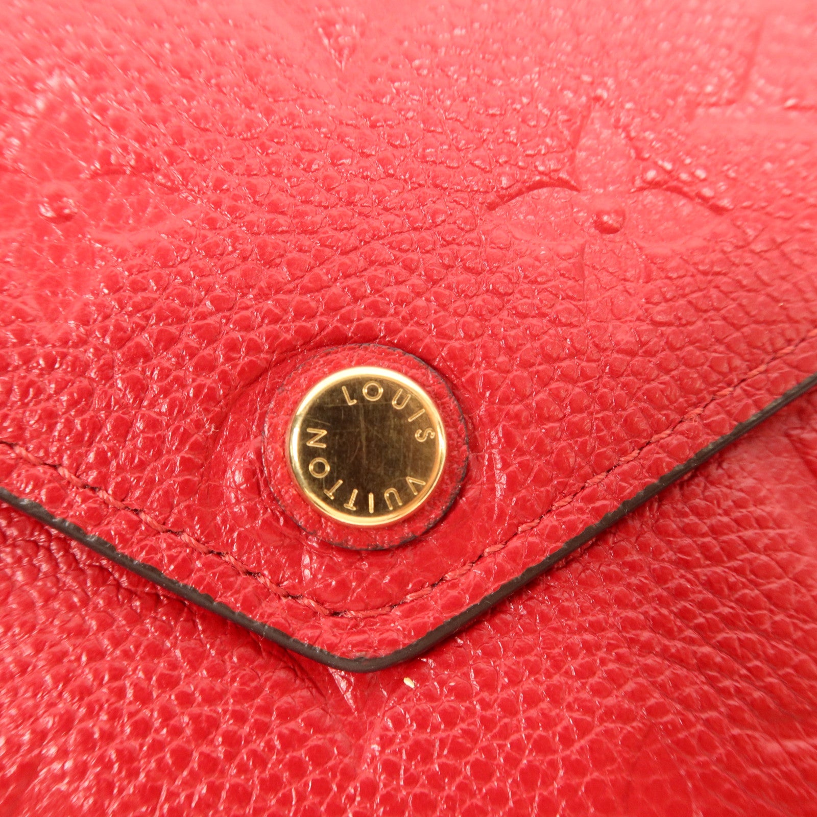 LOUIS VUITTON Monogram Empreinte Victorine金扣錢包