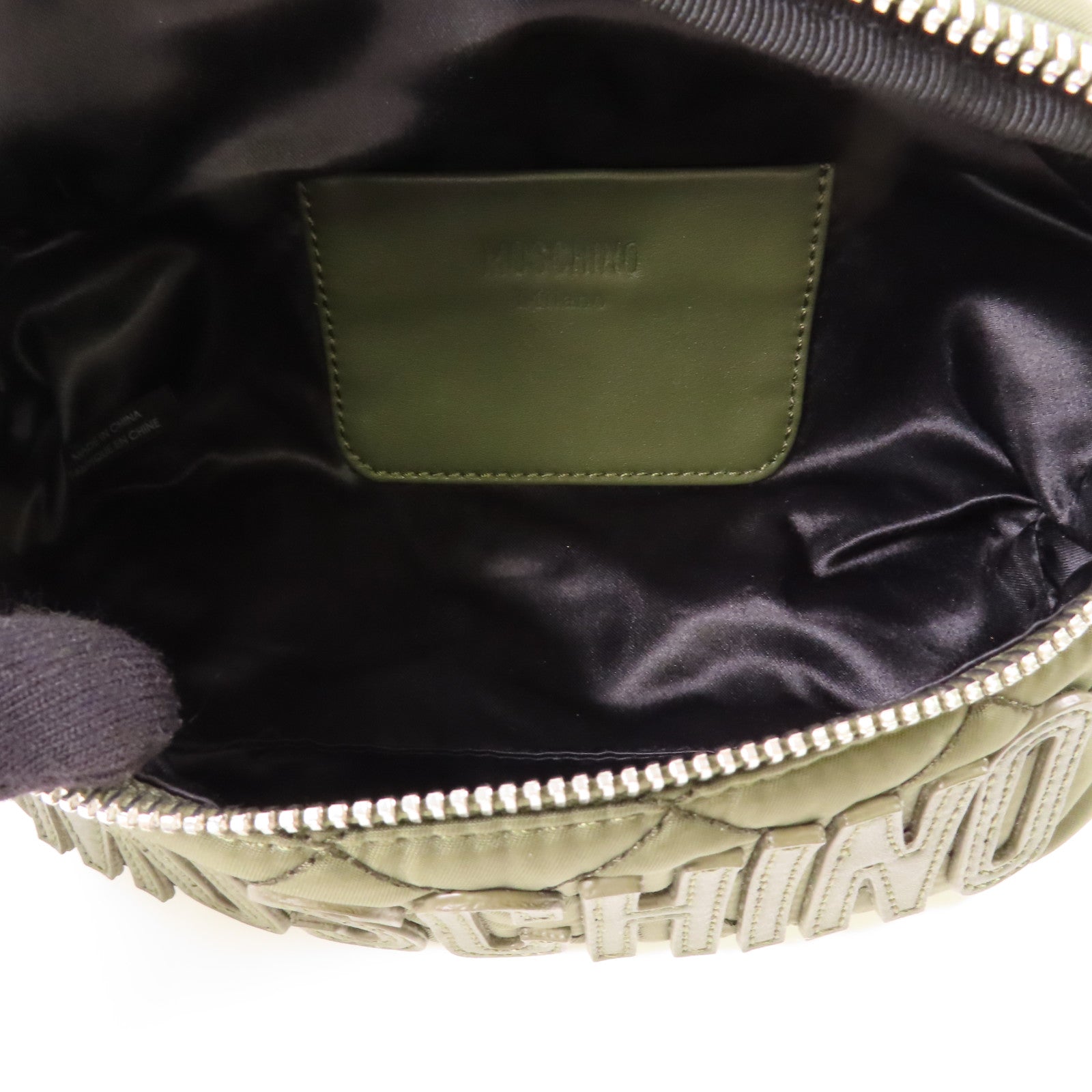 MOSCHINO 【激減優惠】尼龍Waist Bag銀扣腰包