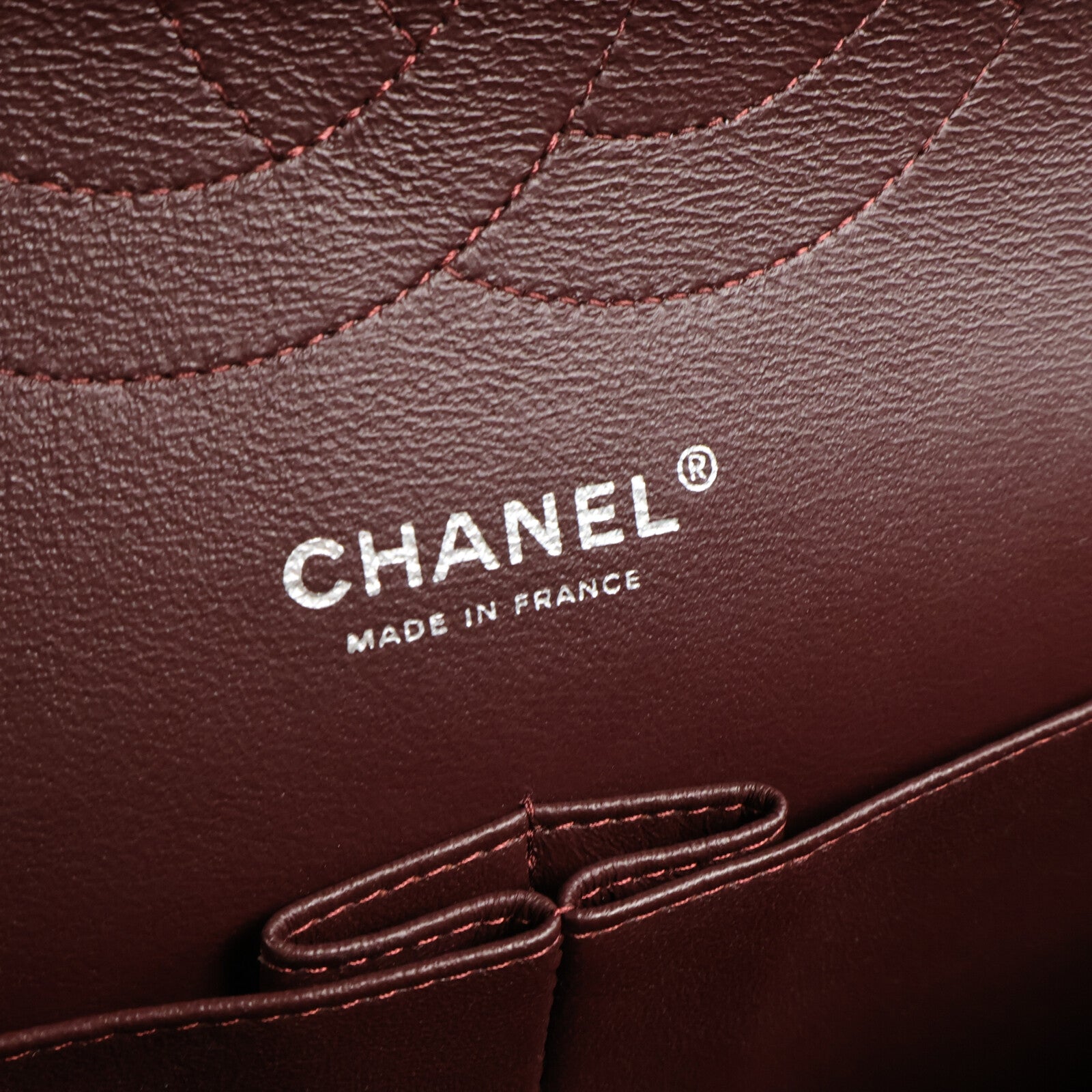 CHANEL 牛皮皮革Large Classic鏈帶肩背袋