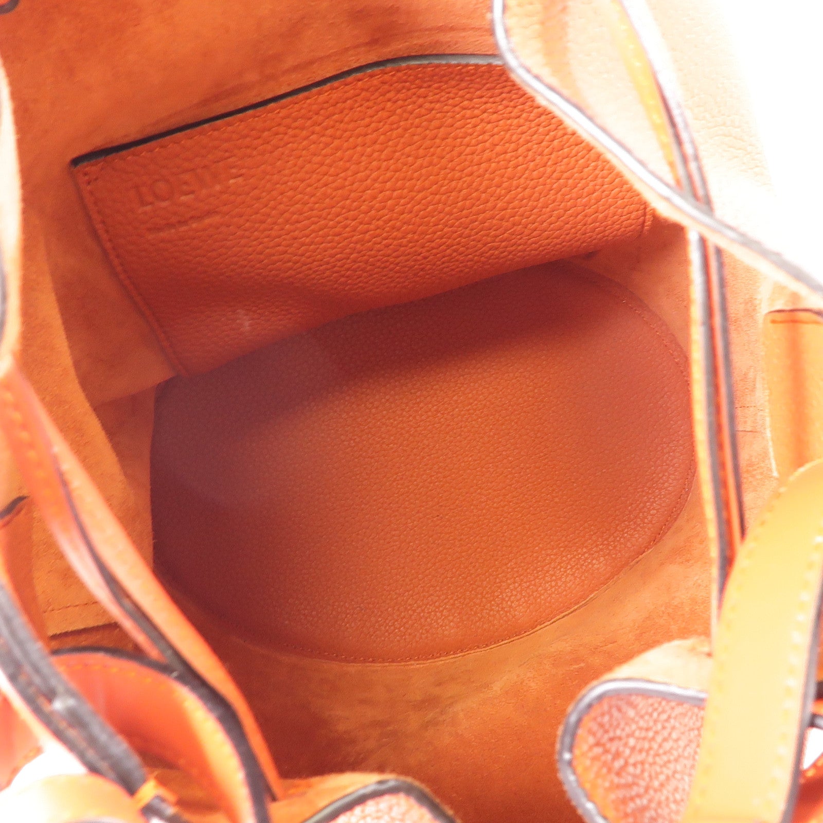 LOEWE 牛皮皮革Balloon Medium金扣手挽肩背兩用袋