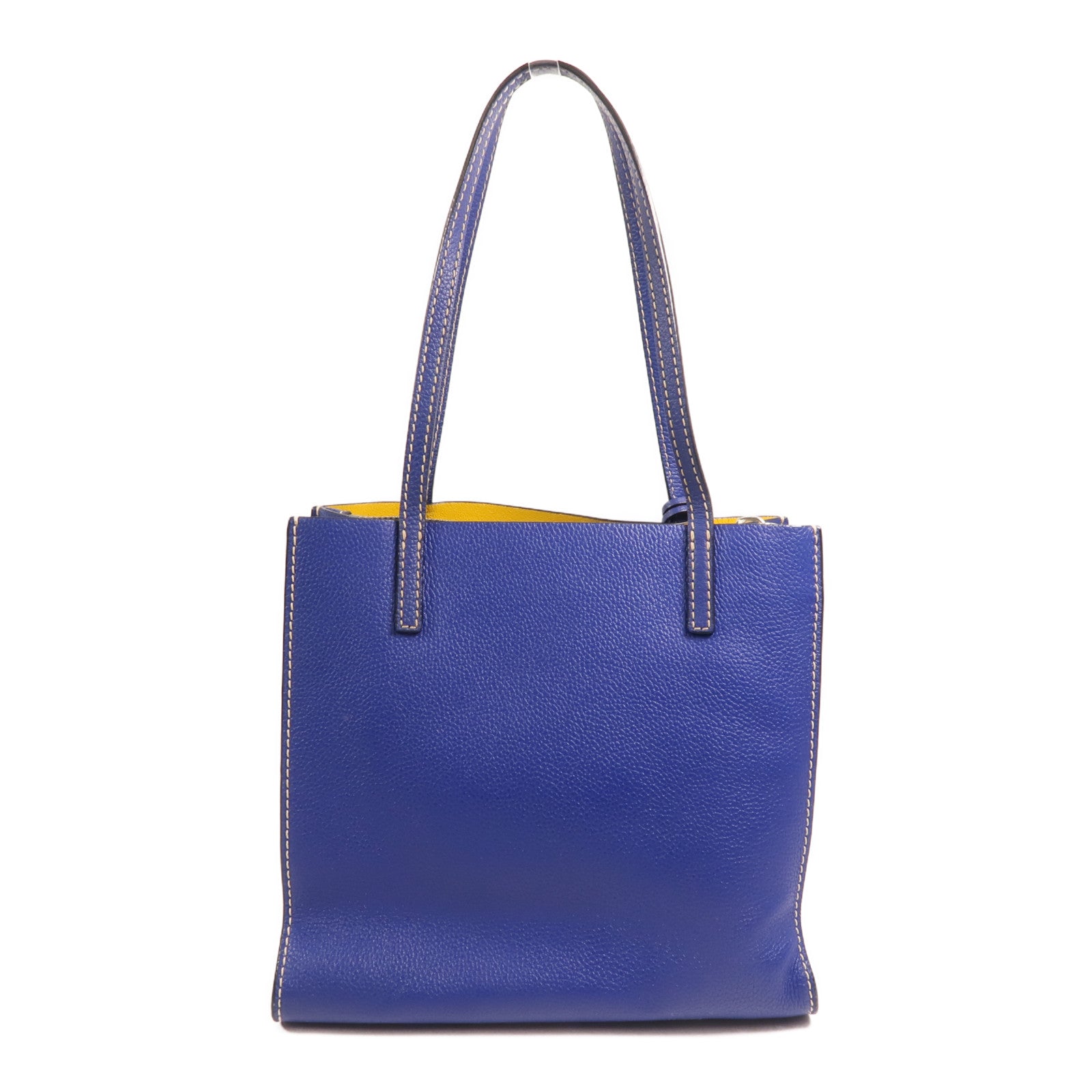 MARC JACOBS 牛皮皮革Shoulder Tote銀扣肩背袋