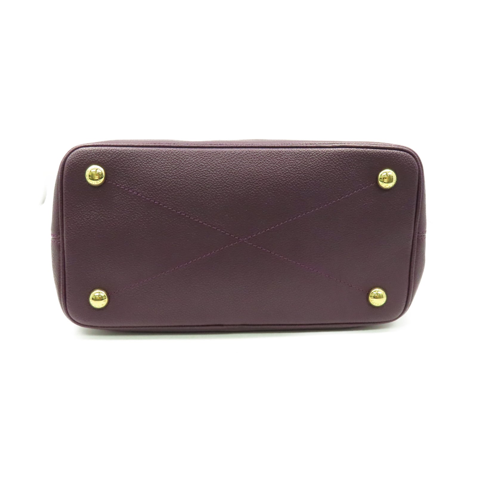LOUIS VUITTON 【激減優惠】Monogram Empreinte Citadine PM Shoulder Bag金扣肩背袋紫色