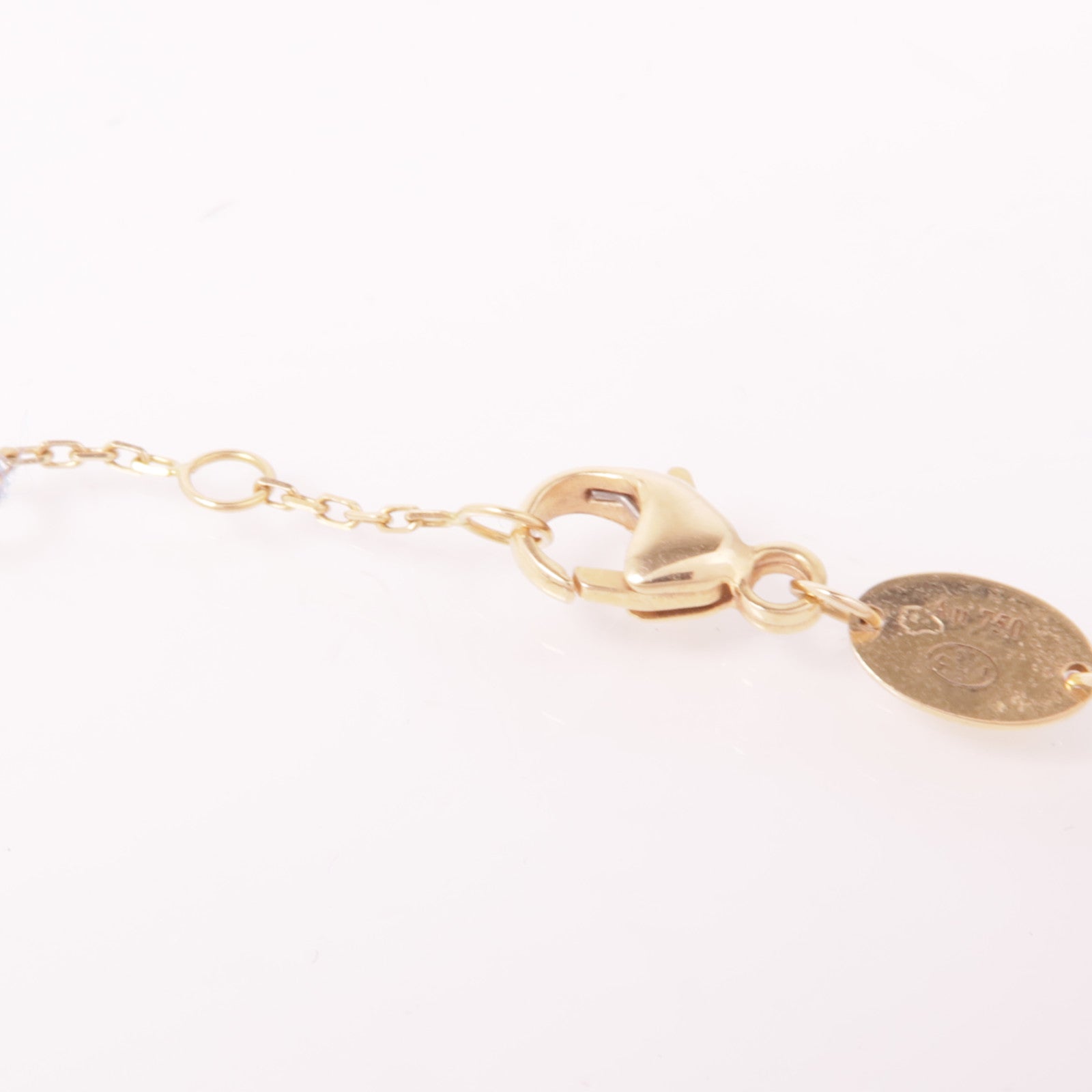 Chaumet 【激減優惠】18K玫瑰金Jeux De Liens Bracelet綠松石/鑽石手鏈