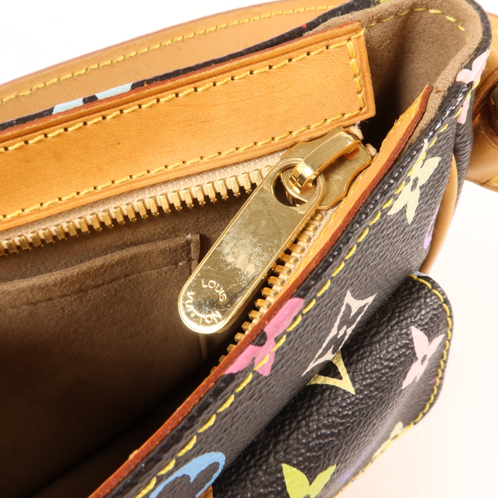 LOUIS VUITTON Monogram Multicolore Lodge PM金扣肩背袋