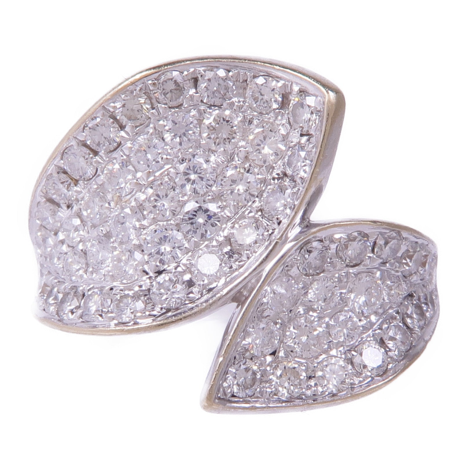 JEWELRY 【激減優惠】18K白金Diamond Ring鑽石戒指US#7.25