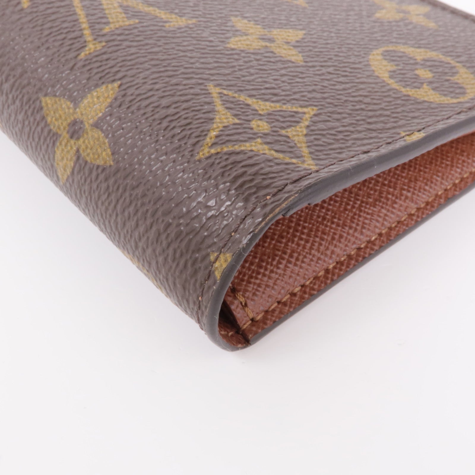 LOUIS VUITTON Monogram Brazza Wallet金扣長錢包