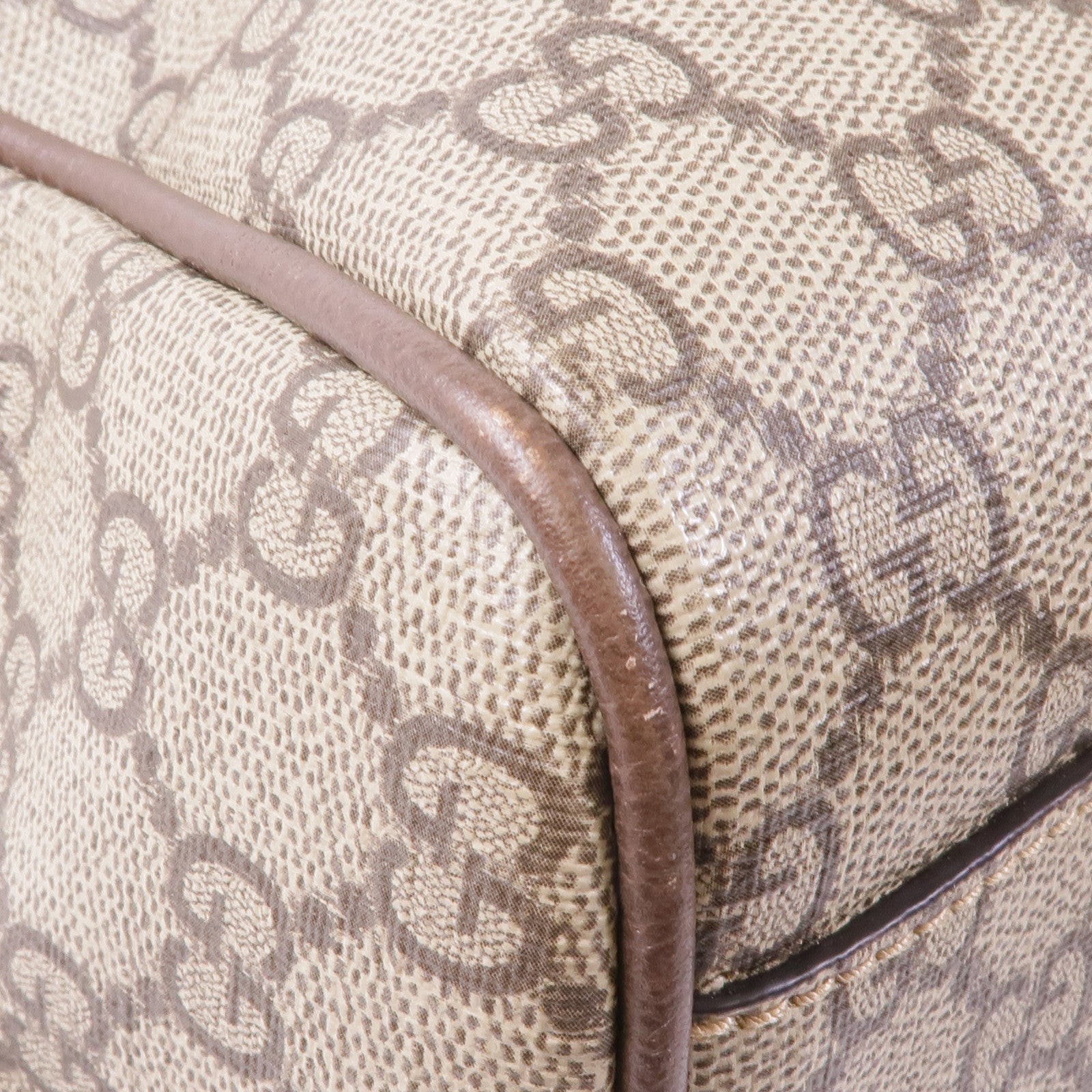 GUCCI 塗層帆布GG Ophidia Medium Top Handle金扣手挽肩背兩用袋