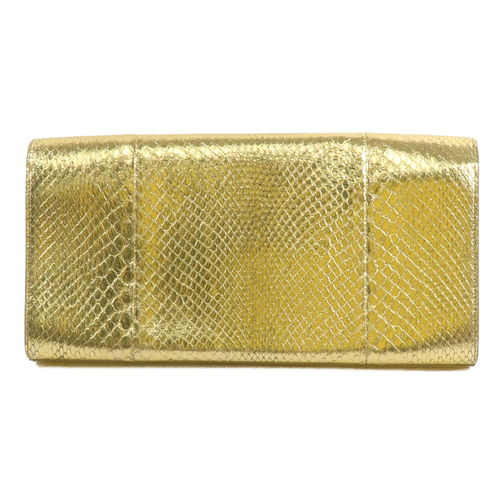 SAINT LAURENT 壓花皮革Clutch手拿包