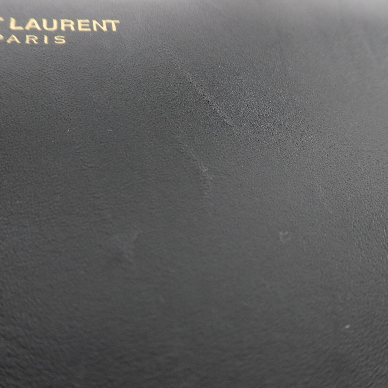 YVES SAINT LAURENT 牛皮皮革Classic Duffle Mini 18鏈帶手挽肩背兩用袋