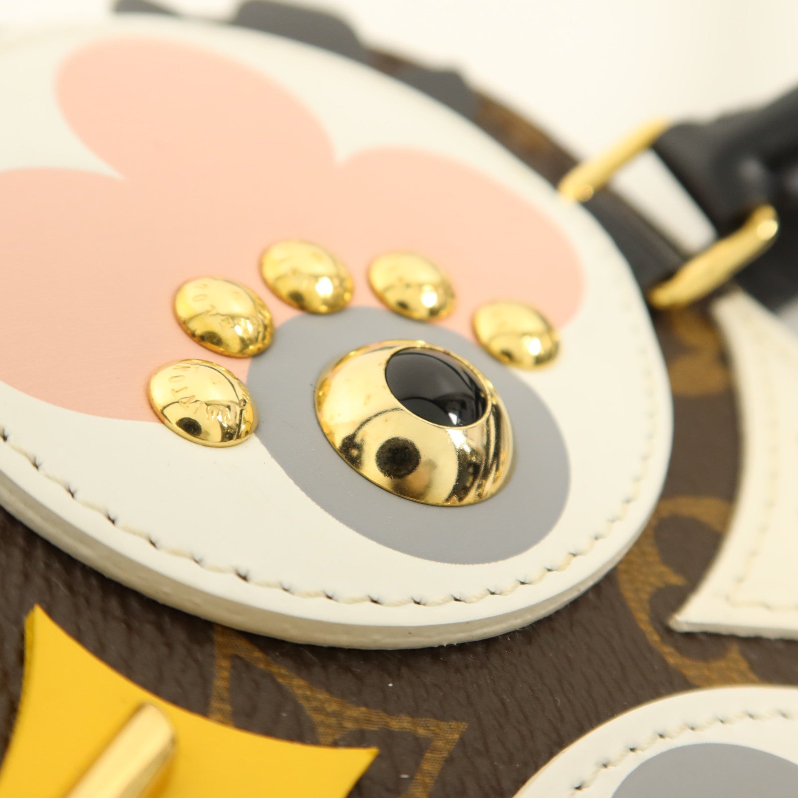 LOUIS VUITTON Monogram Alma Lovely Birds金扣手挽肩背兩用袋