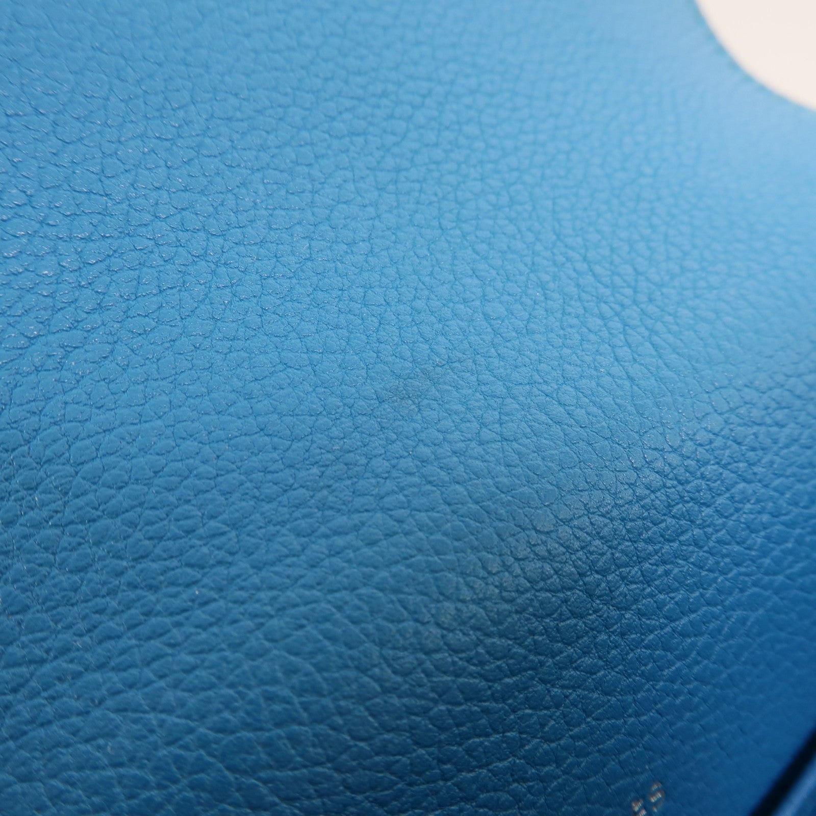 HERMES Evercolor皮革Roulis Mini肩背袋Bleu Zanzibar