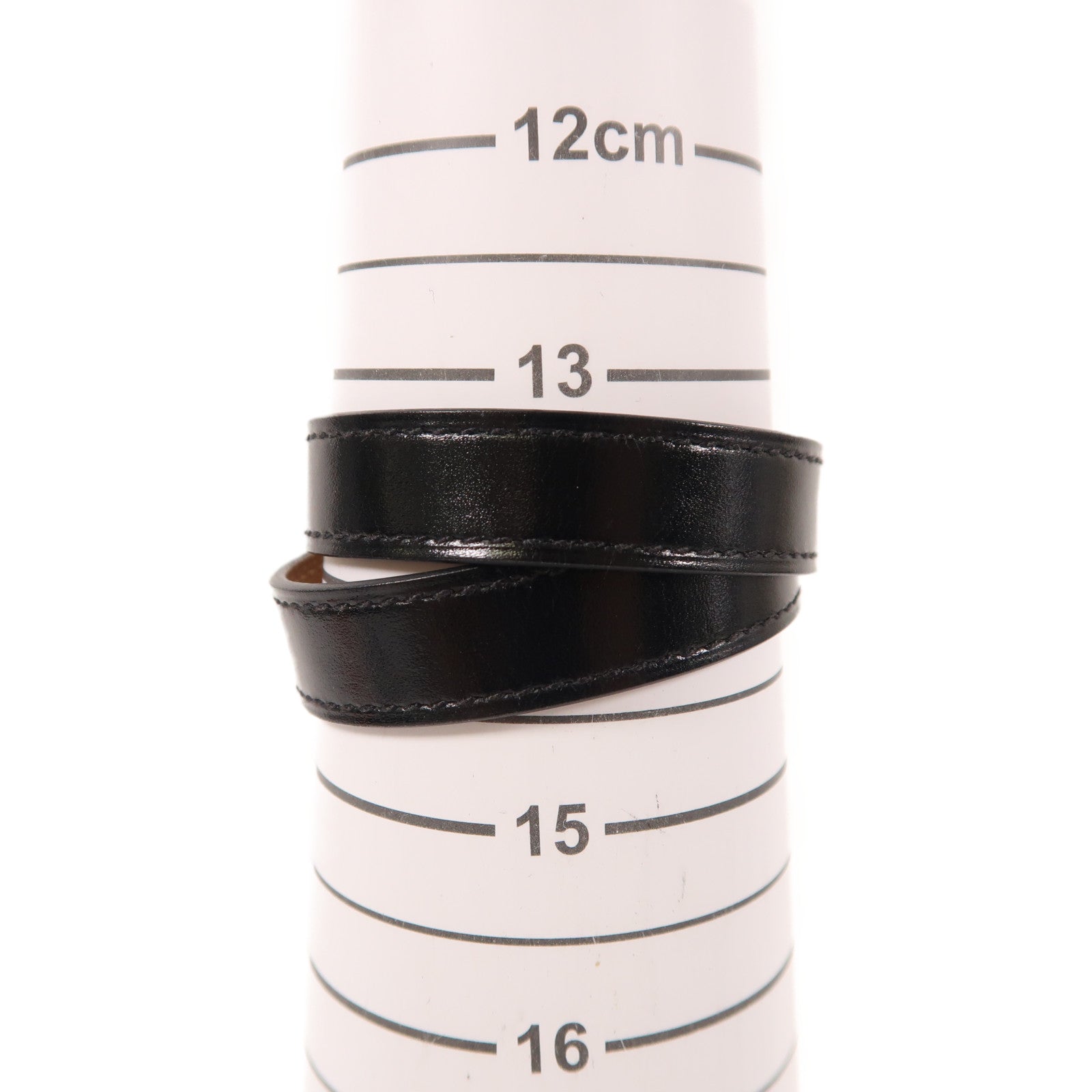 HERMES Box Calf皮革Kelly Double Tour手鐲