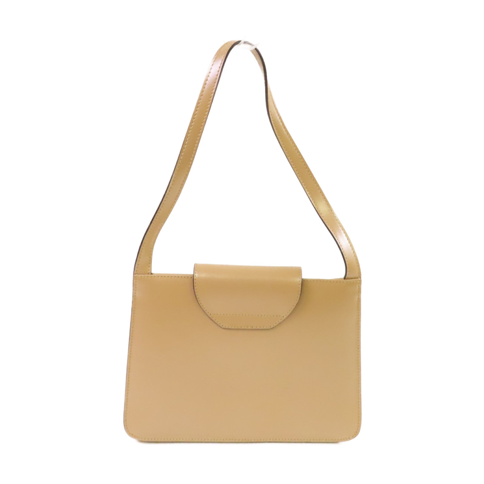 BALLY 牛皮皮革Handbag手挽袋杏色
