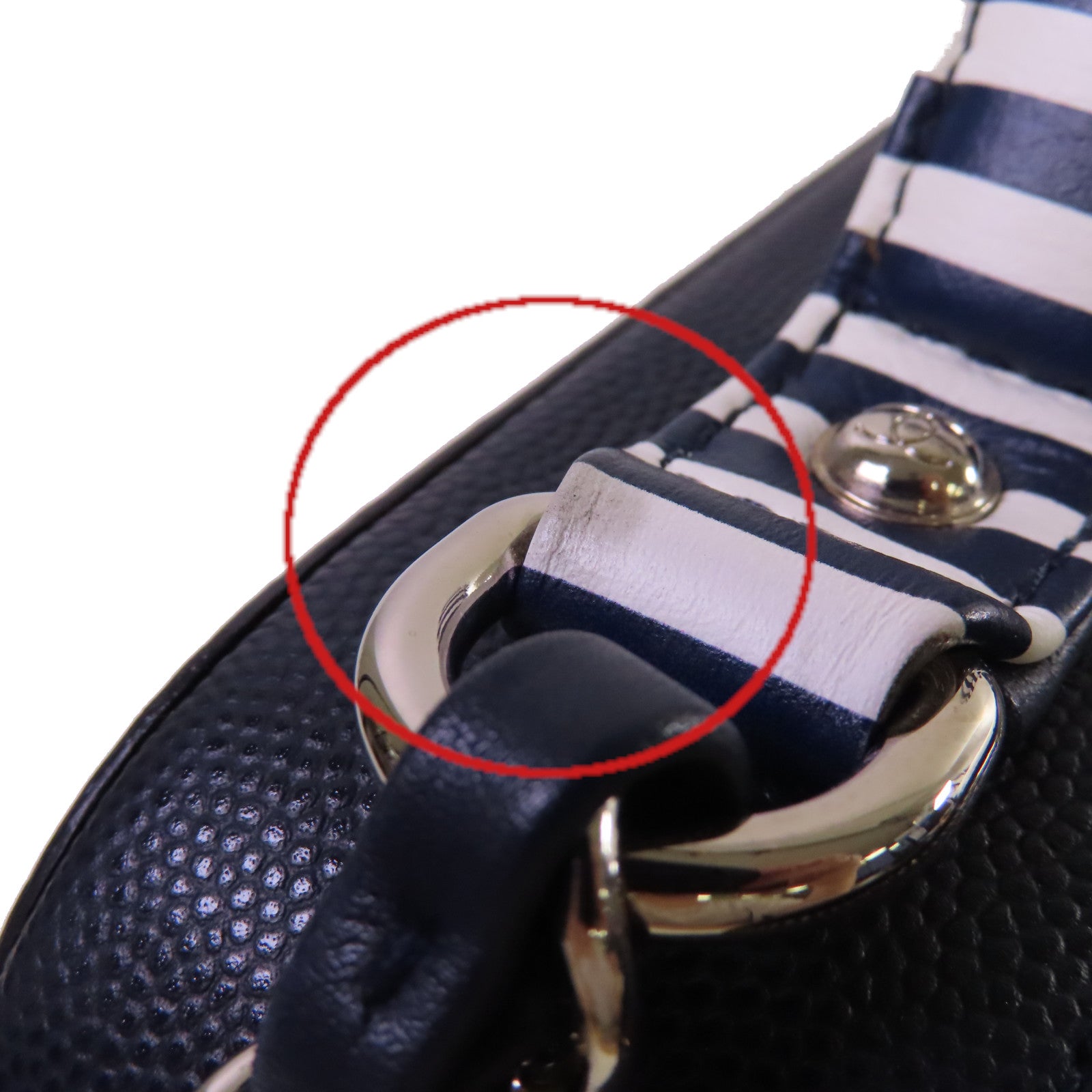 CHANEL 菱格Caviar皮革Vanity Case 2way Shoulder Bag銀扣鏈帶手挽肩背兩用袋深藍色