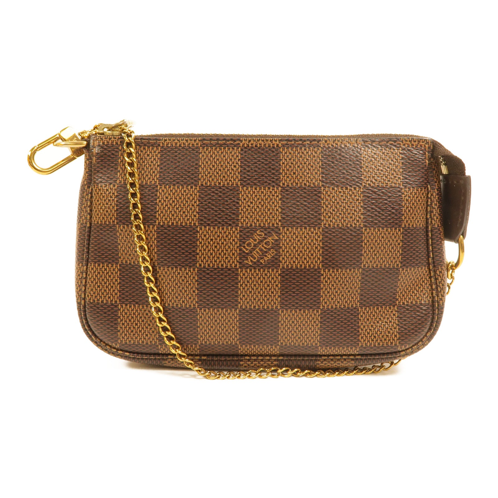 LOUIS VUITTON Damier Mini Pochette Accessoires手挽袋
