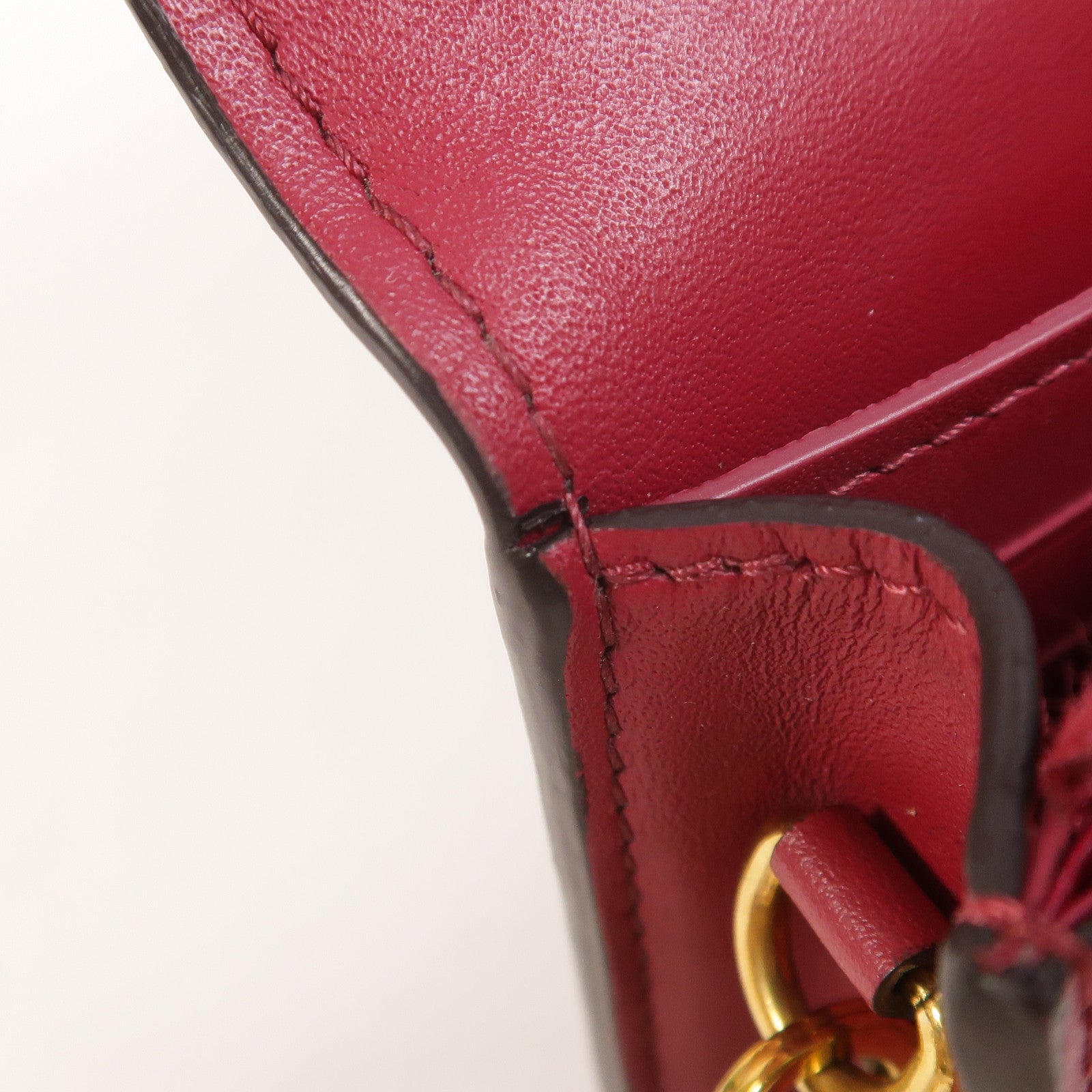 LOUIS VUITTON Monogram Portefeuille Flore鏈帶肩背袋