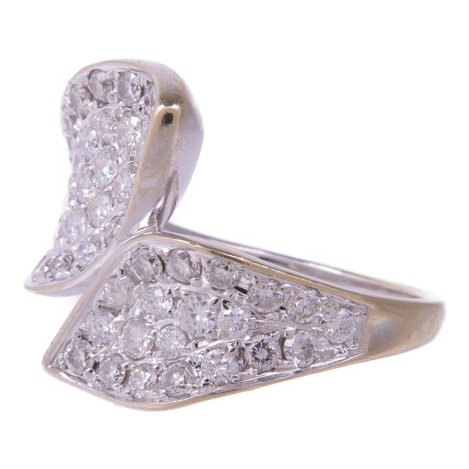 JEWELRY 【激減優惠】18K白金Diamond Ring鑽石戒指US#7.25