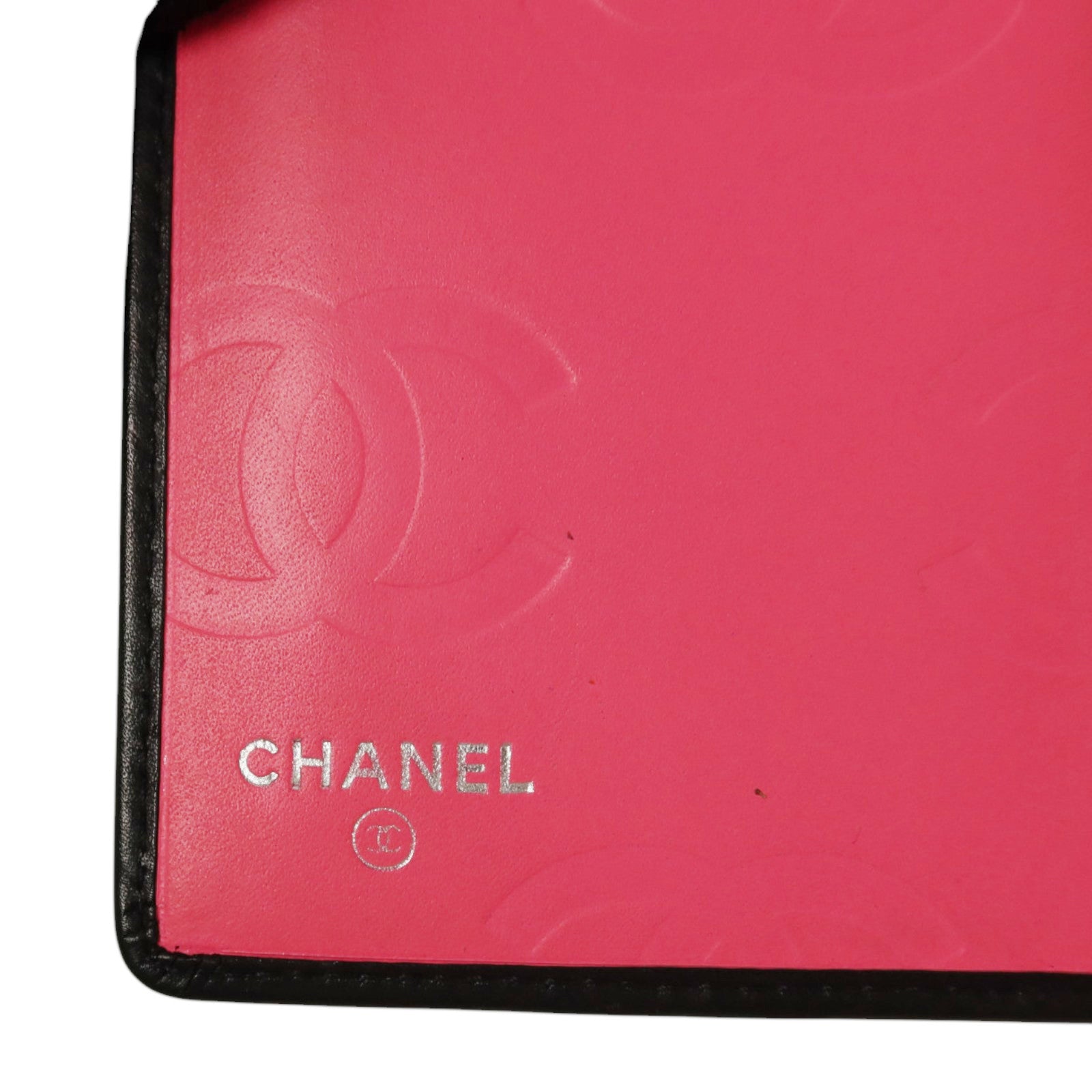 CHANEL 牛皮皮革Cambon Long Wallet銀扣長錢包
