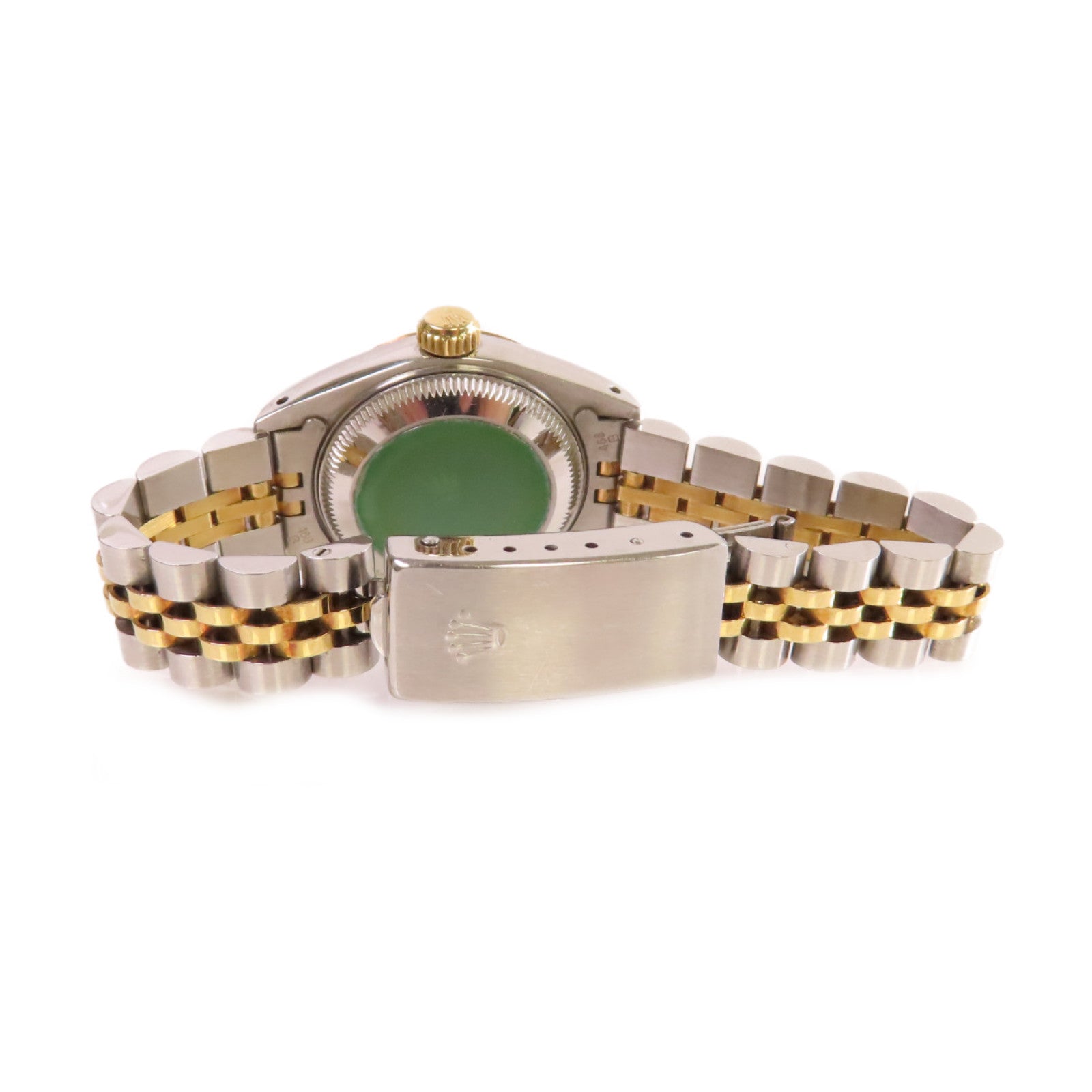 ROLEX 【激減優惠】Datejust 26mm Watch鑽石/18K黃金/不鏽鋼自動機芯手錶金色