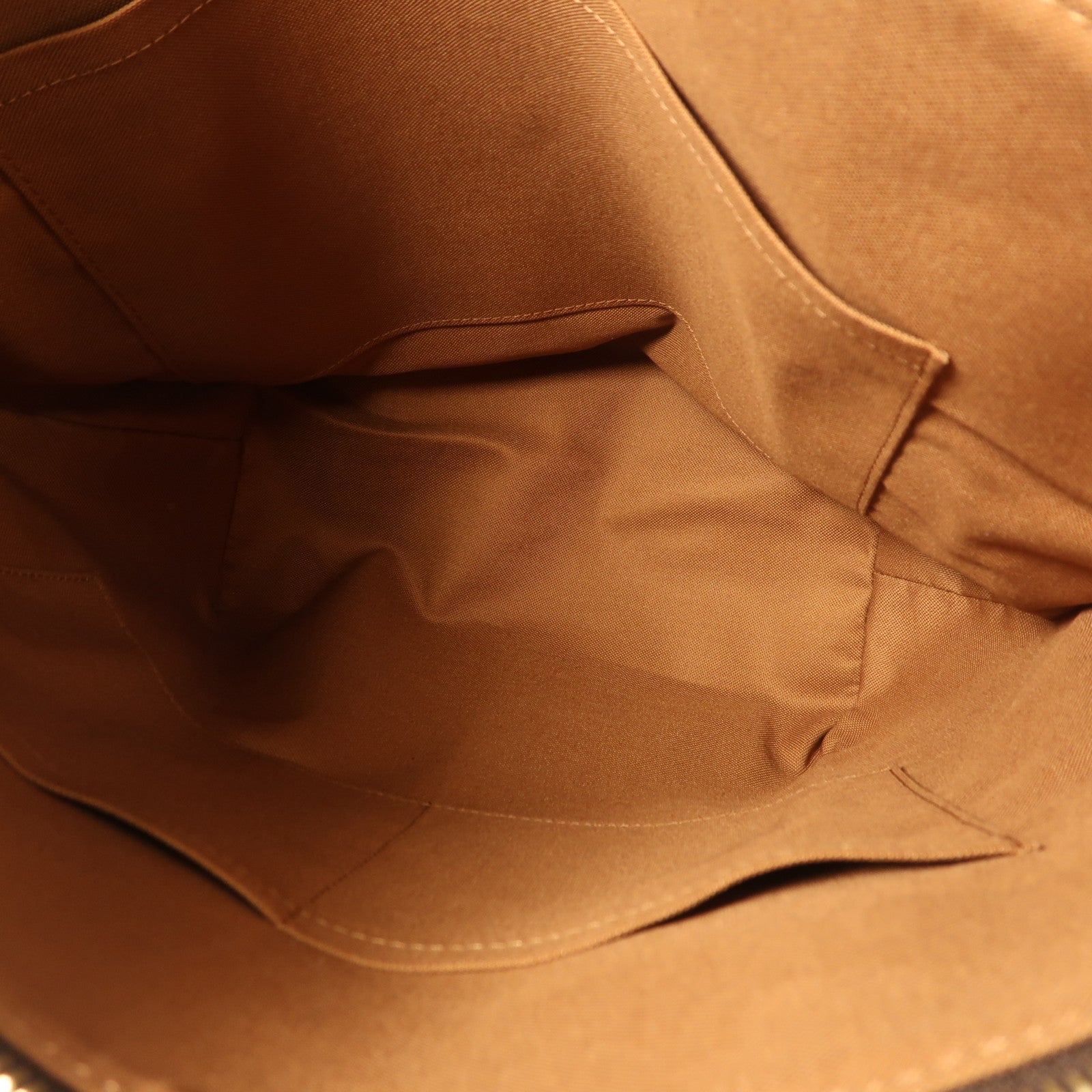 LOUIS VUITTON Monogram Totally MM金扣肩背袋棕色