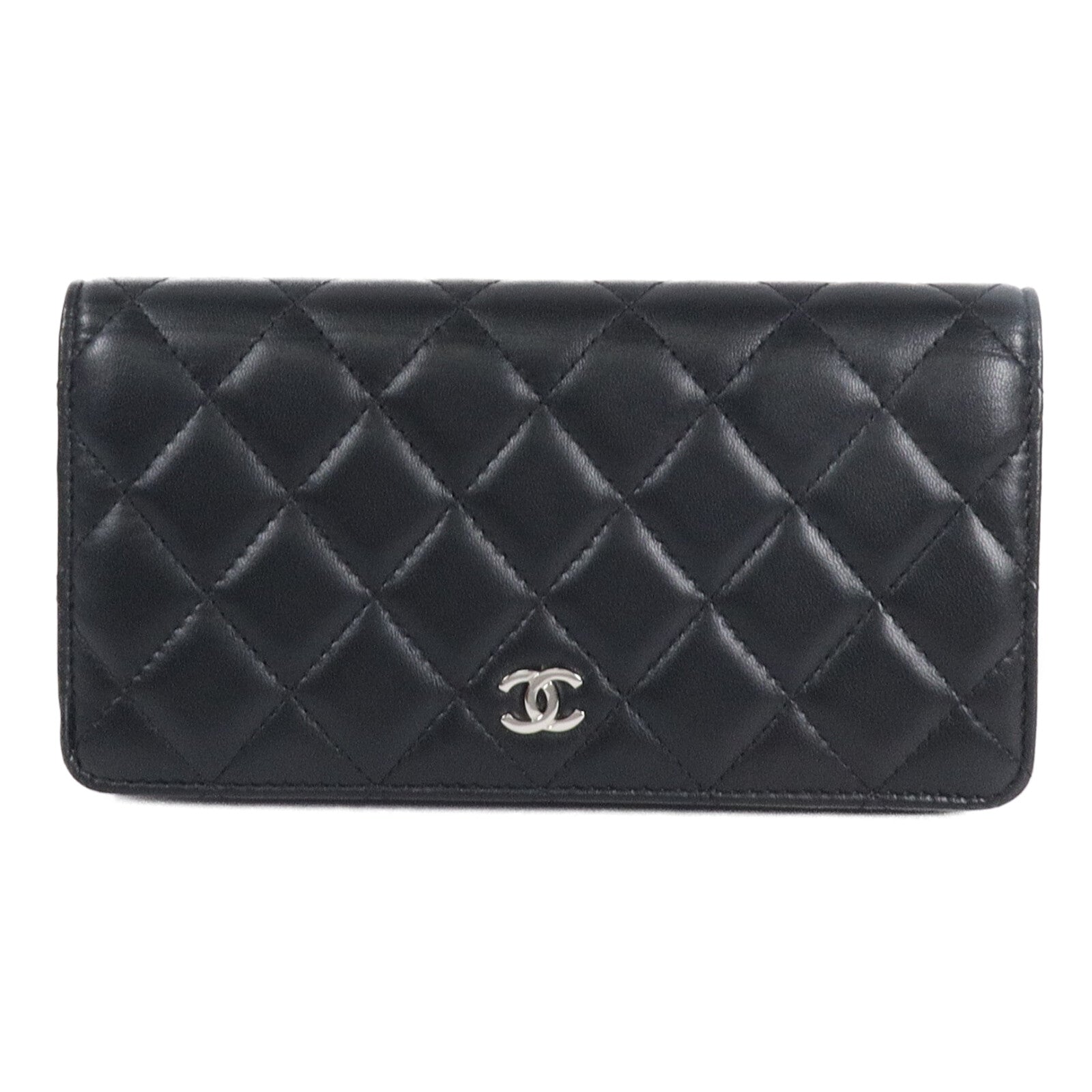 CHANEL 羊皮皮革Long Wallet長錢包