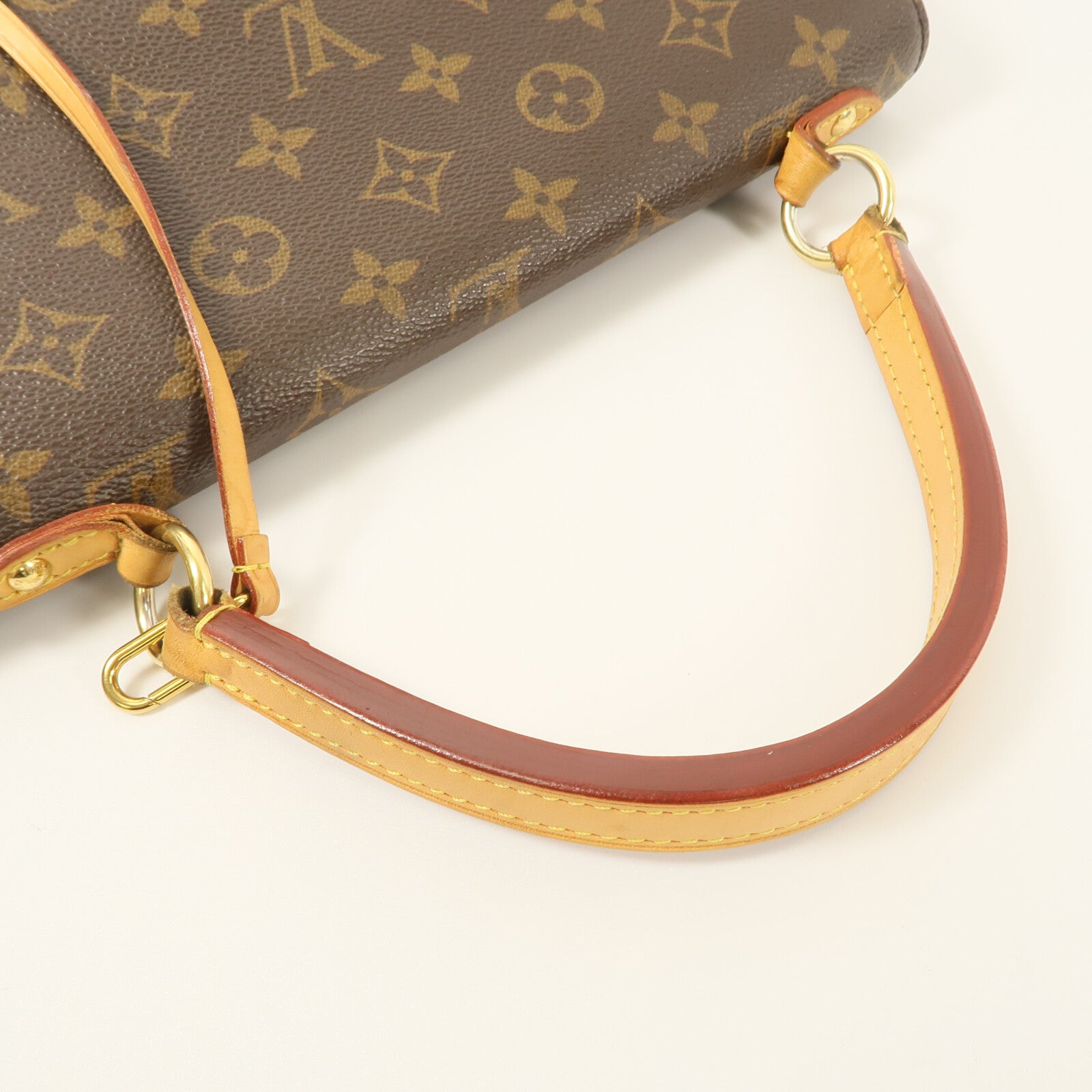 LOUIS VUITTON Monogram Cluny MM手挽肩背兩用袋