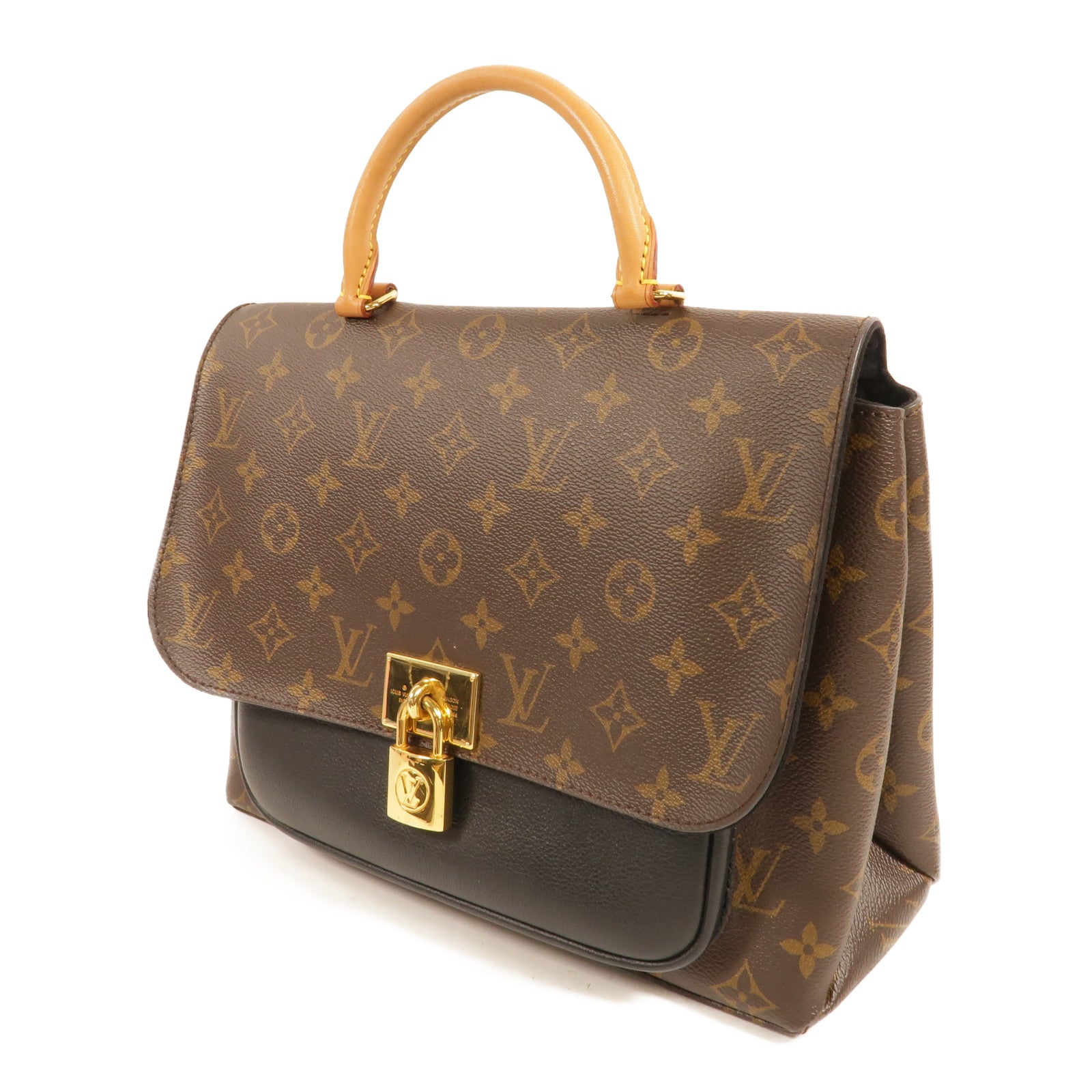 LOUIS VUITTON Monogram Marignan金扣手挽肩背兩用袋