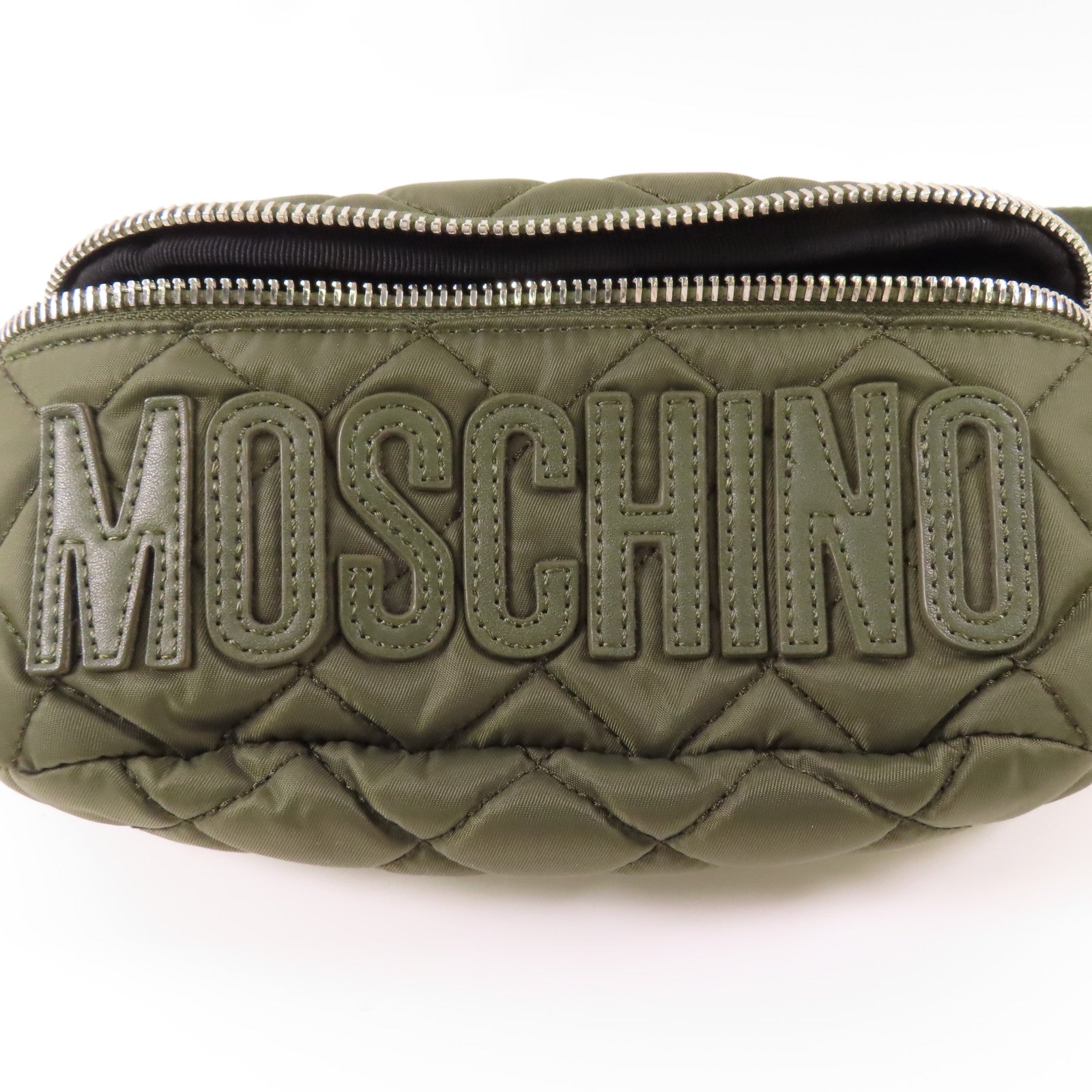 MOSCHINO 【激減優惠】尼龍Waist Bag銀扣腰包