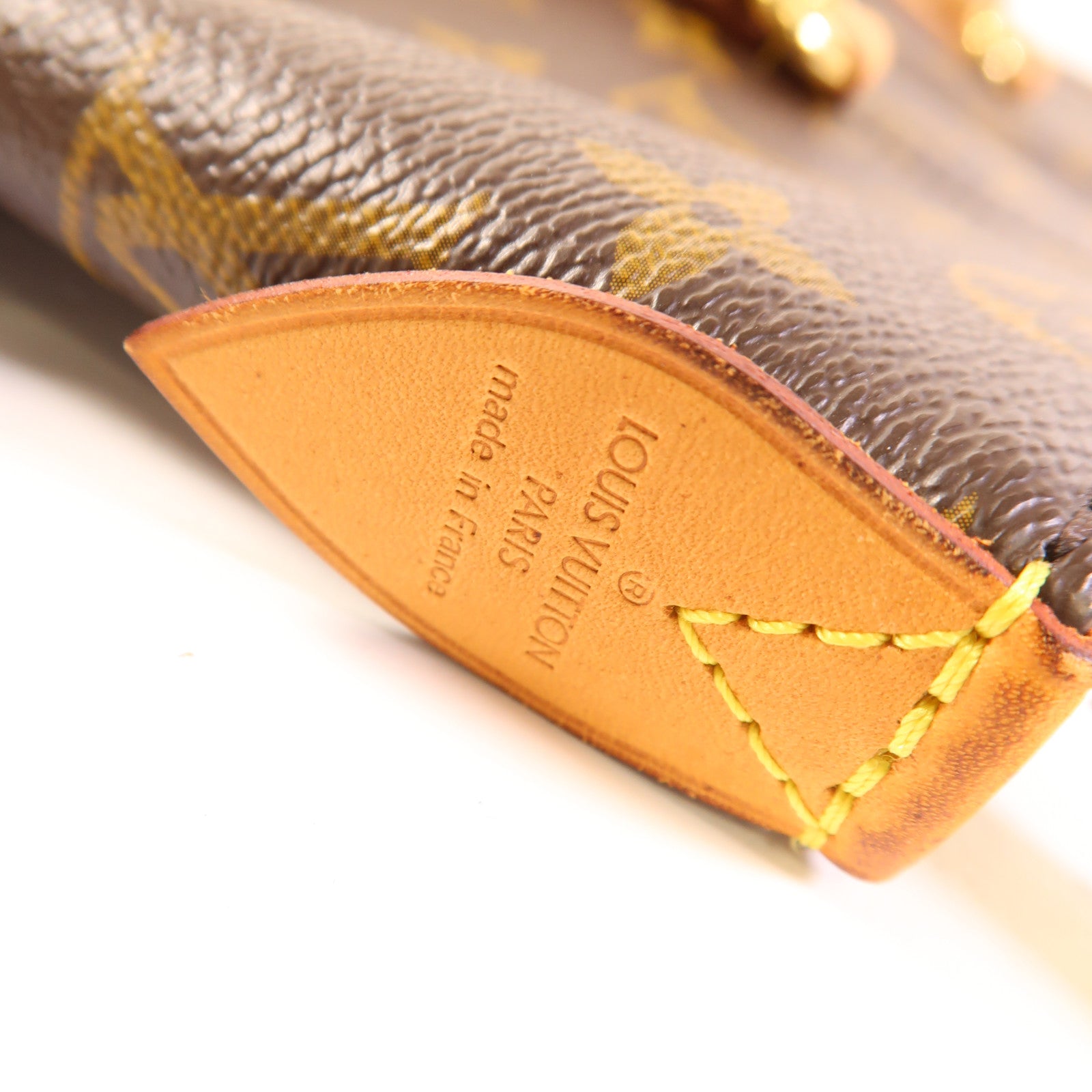 LOUIS VUITTON Monogram Totally MM金扣肩背袋棕色