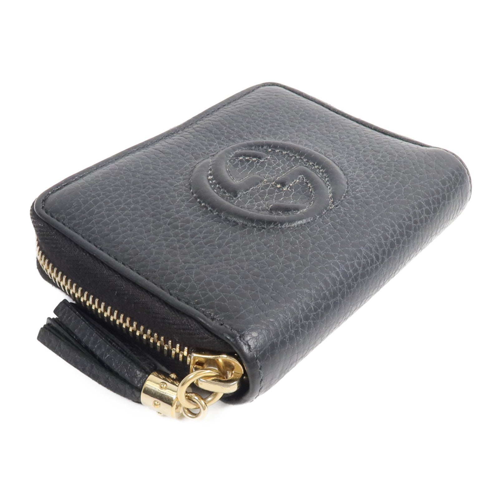 GUCCI 牛皮皮革Soho Wallet錢包