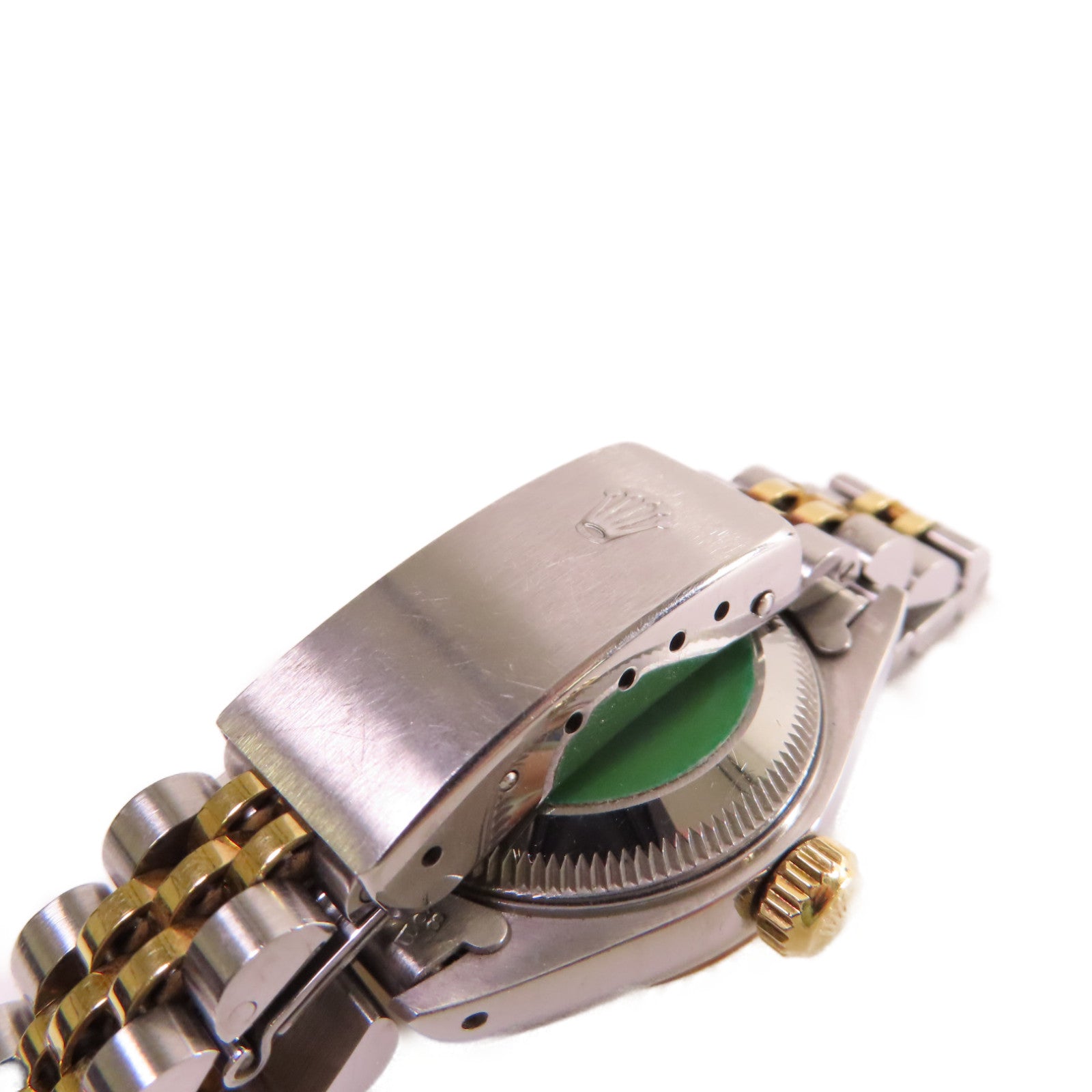 ROLEX 【激減優惠】Datejust 26mm Watch鑽石/18K黃金/不鏽鋼自動機芯手錶金色