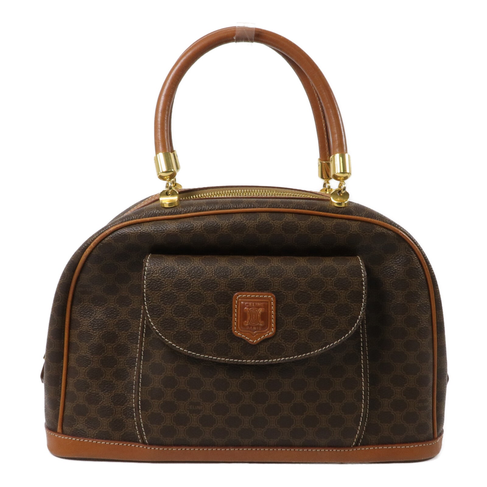 CELINE 塗層帆布Macadam Vintage Hand Bag手挽袋
