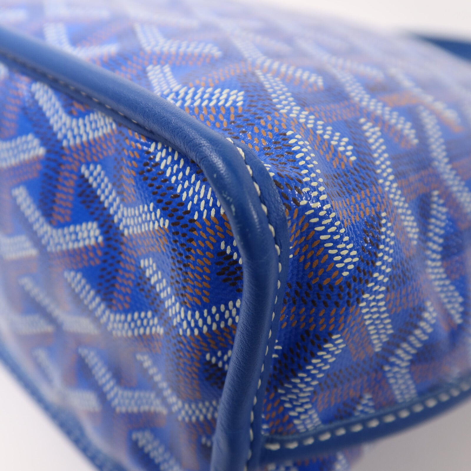 GOYARD 塗層帆布Anjou Mini銀扣手挽袋
