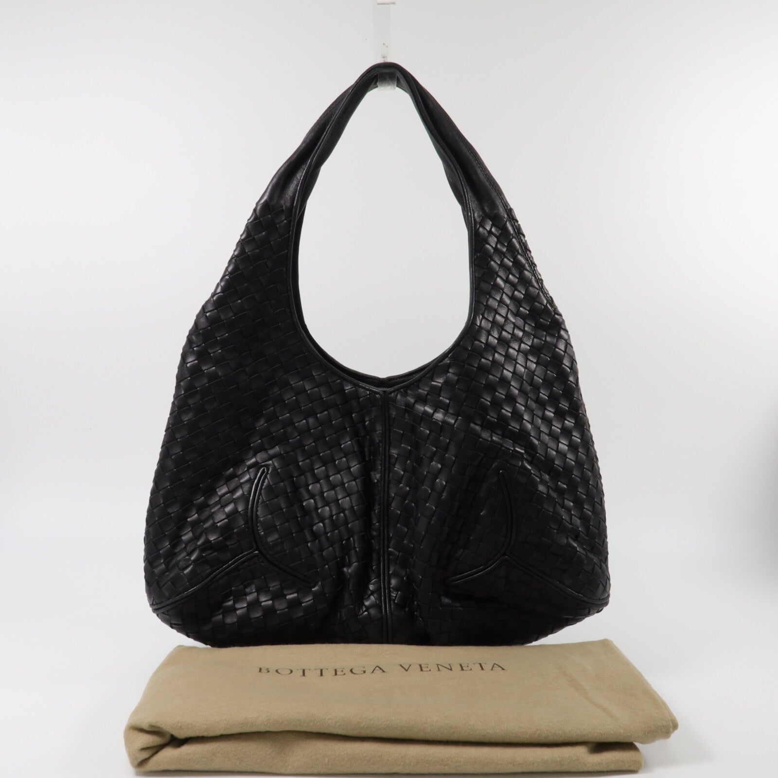 BOTTEGA VENETA 羊皮皮革Ball Hobo Bag手挽袋