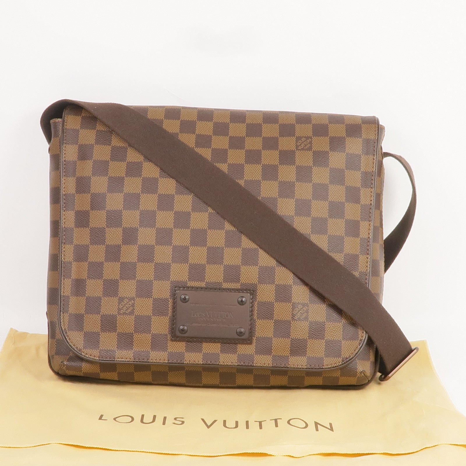 LOUIS VUITTON Damier Brooklyn MM肩背袋