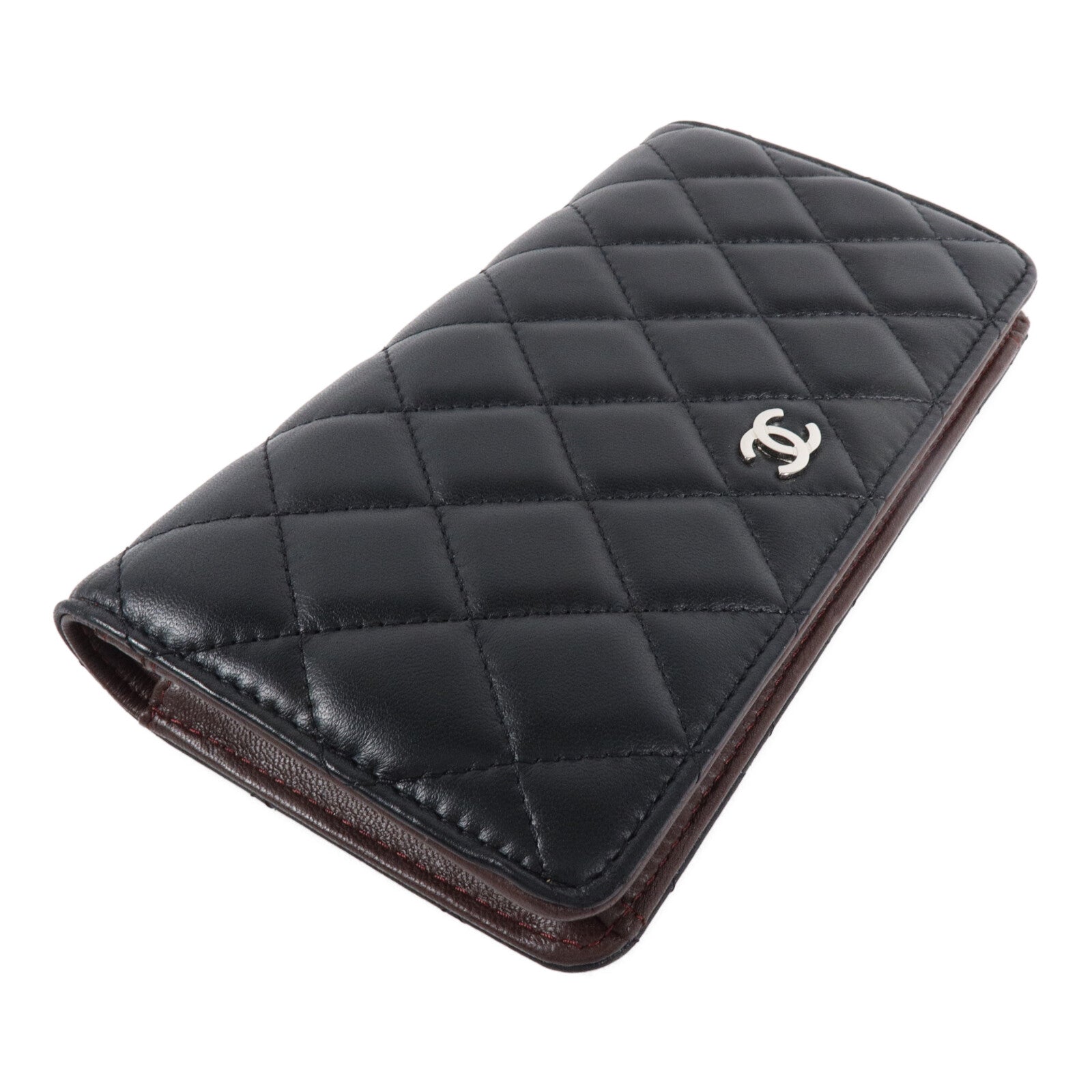 CHANEL 羊皮皮革Long Wallet長錢包