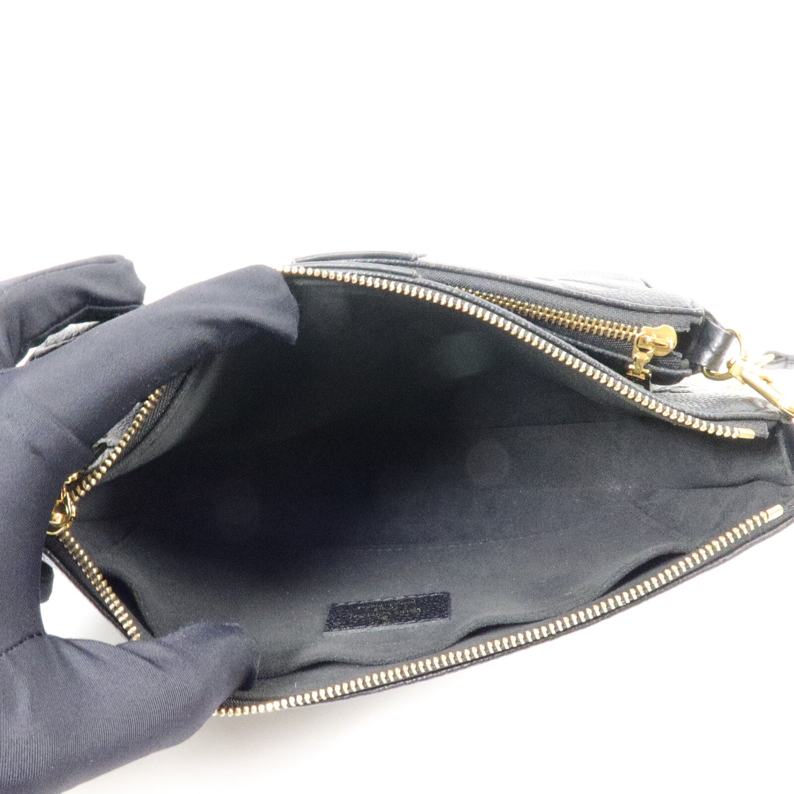 LOUIS VUITTON Monogram Empreinte Multi Pochette Accessoires手挽肩背兩用袋