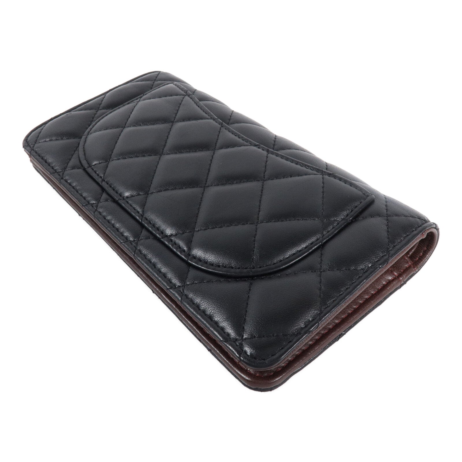 CHANEL 羊皮皮革Long Wallet長錢包