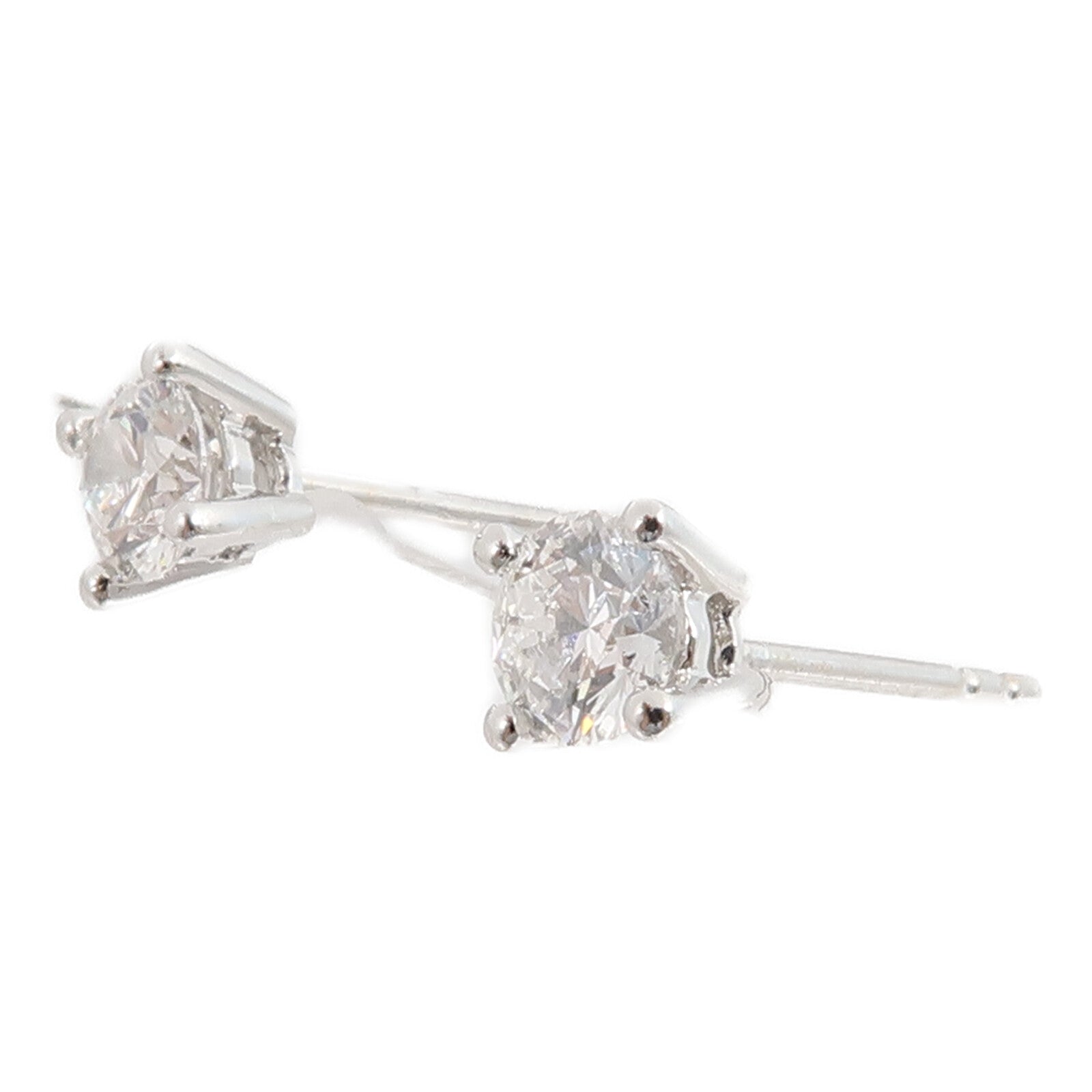 JEWELRY 18K白金Diamond Earrings鑽石耳環