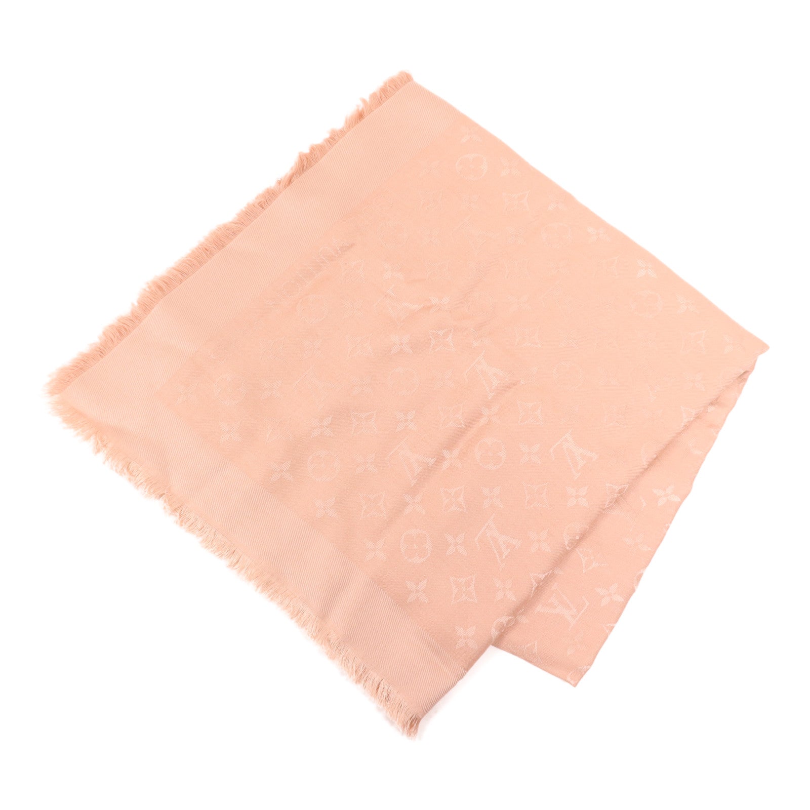 LOUIS VUITTON 絲質/羊毛Scarf圍巾