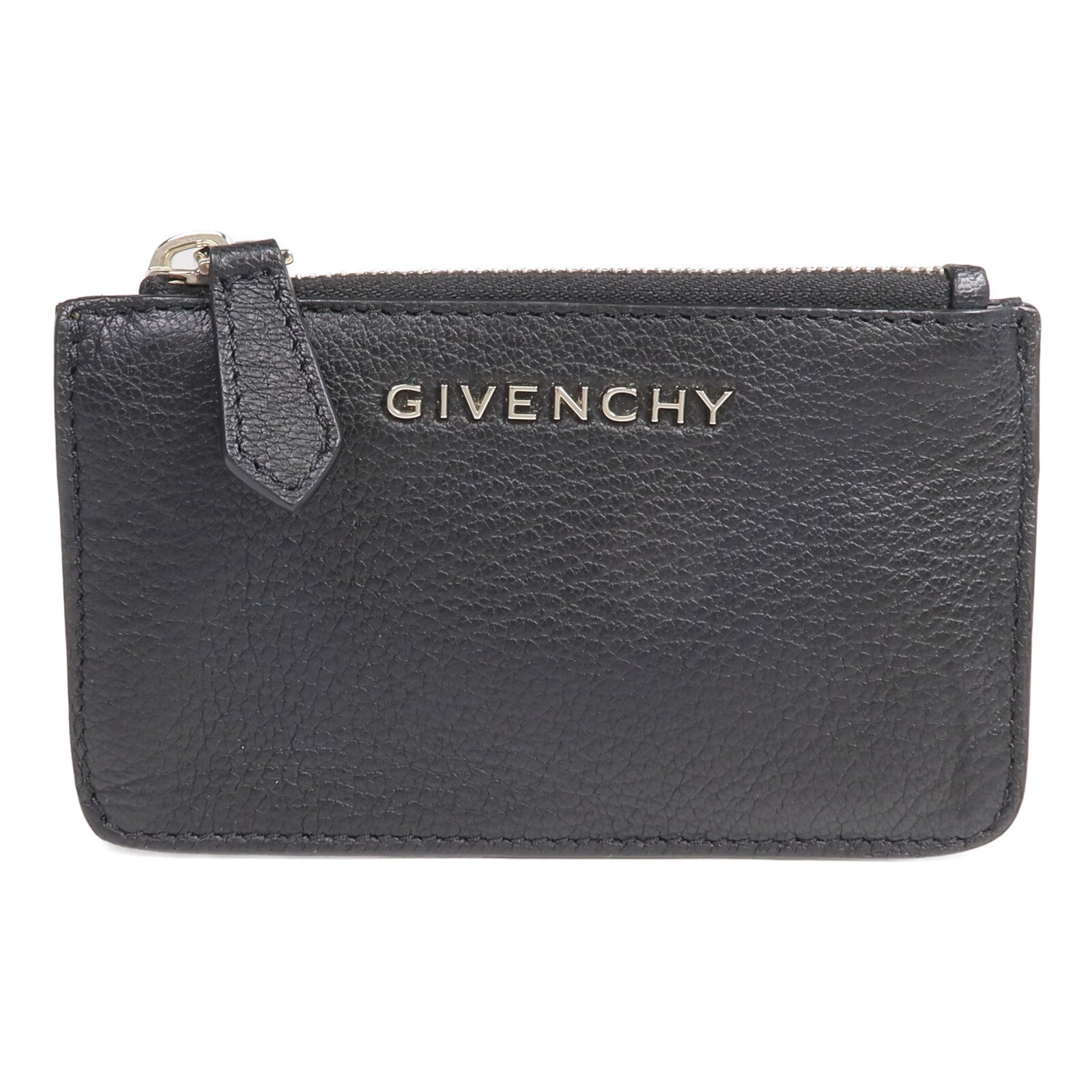 GIVENCHY 【激減優惠】牛皮皮革Pandora Key Pouch銀扣鎖匙包