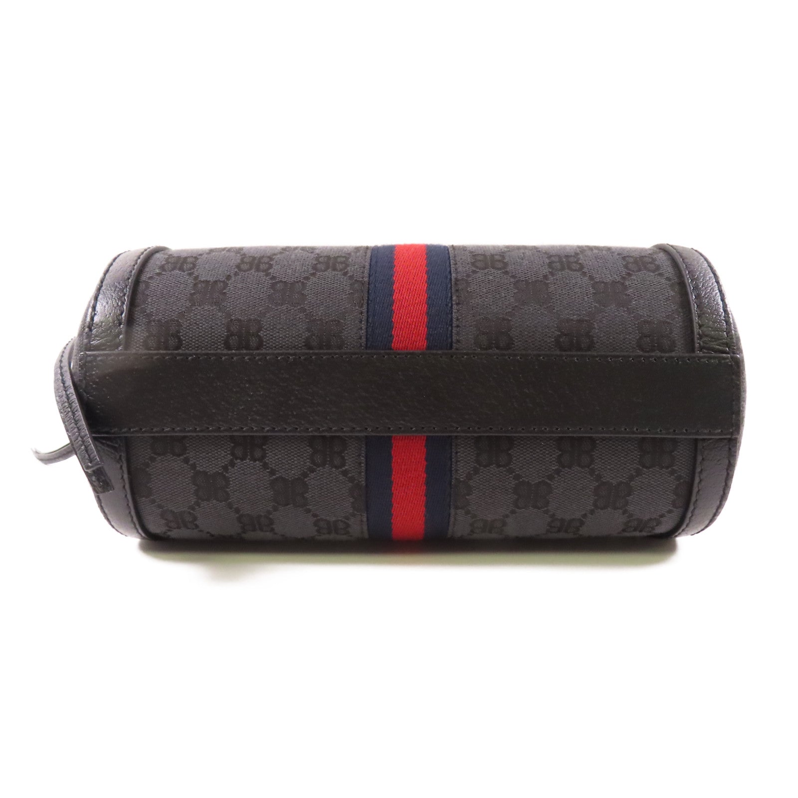 BALENCIAGA 帆布Balenciaga X Gucci Hacker Project銀扣手挽肩背兩用袋