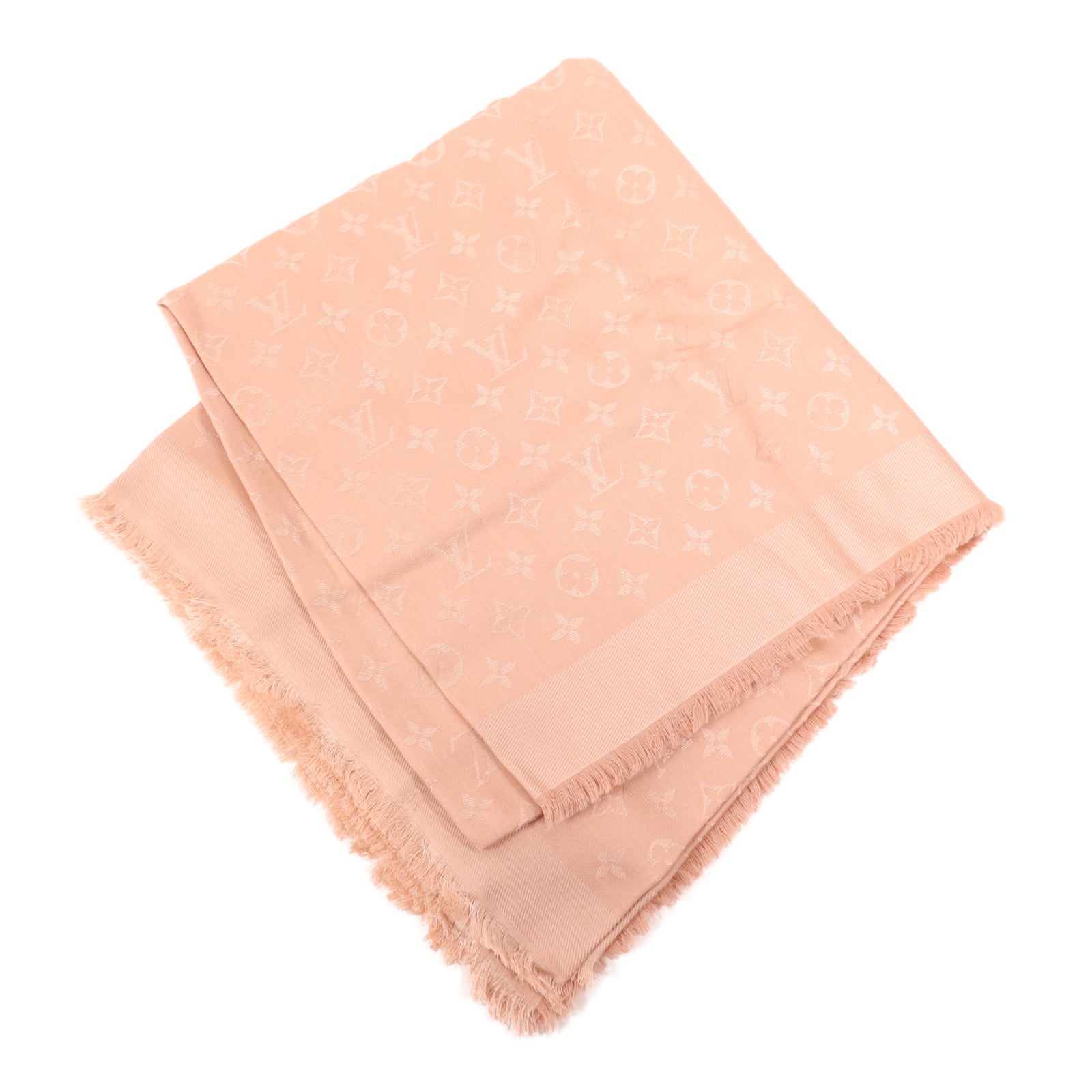 LOUIS VUITTON 絲質/羊毛Scarf圍巾