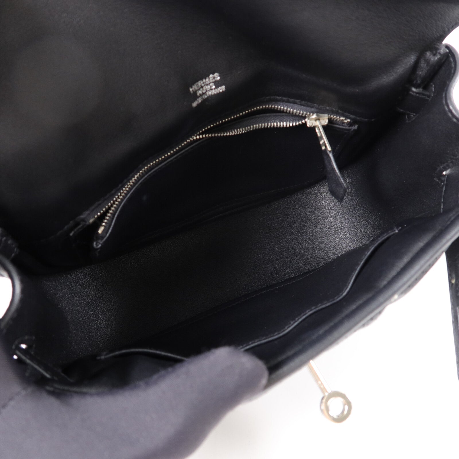 HERMES Swift皮革Berline Mini肩背袋Noir