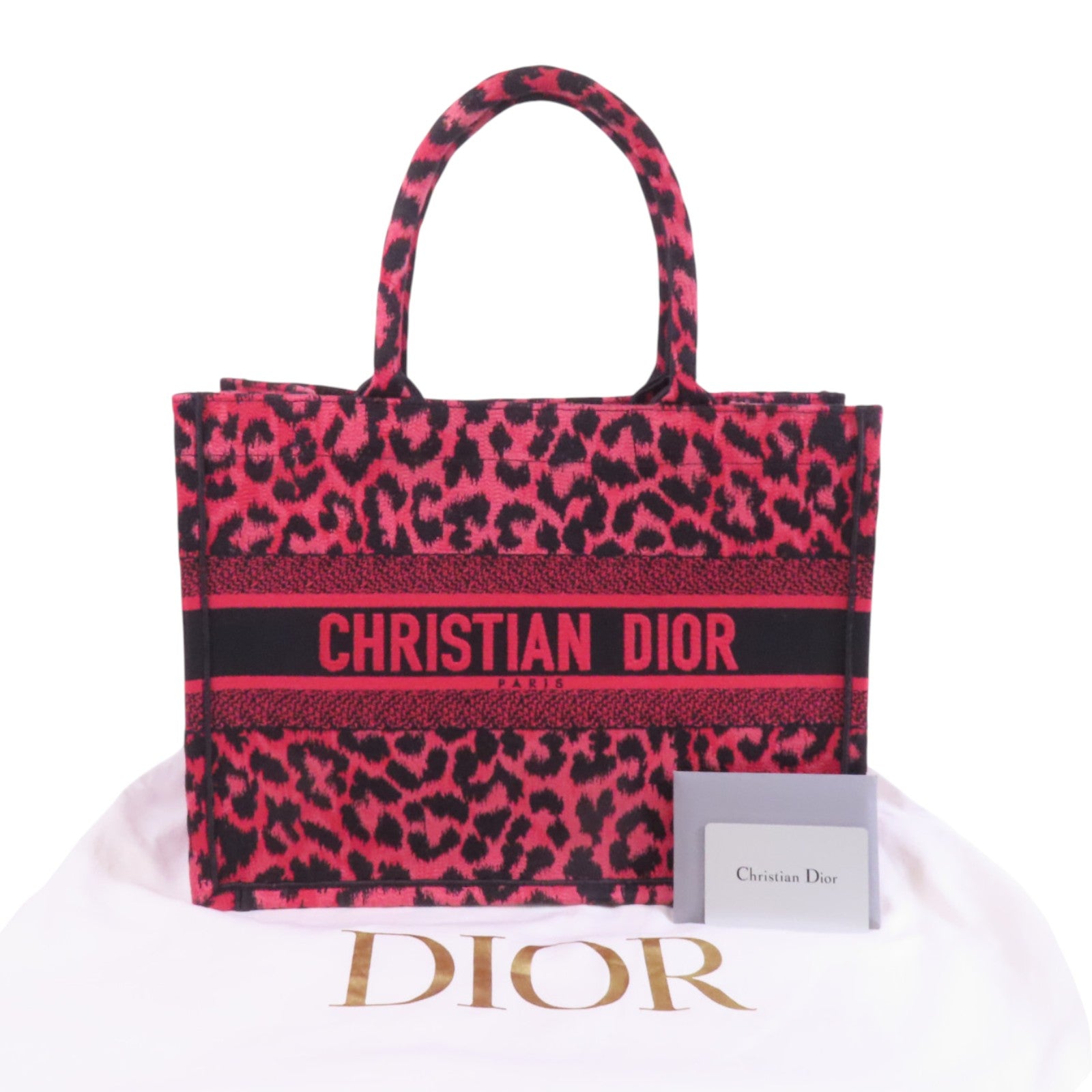 Dior 【激減優惠】帆布Book Tote Medium肩背袋
