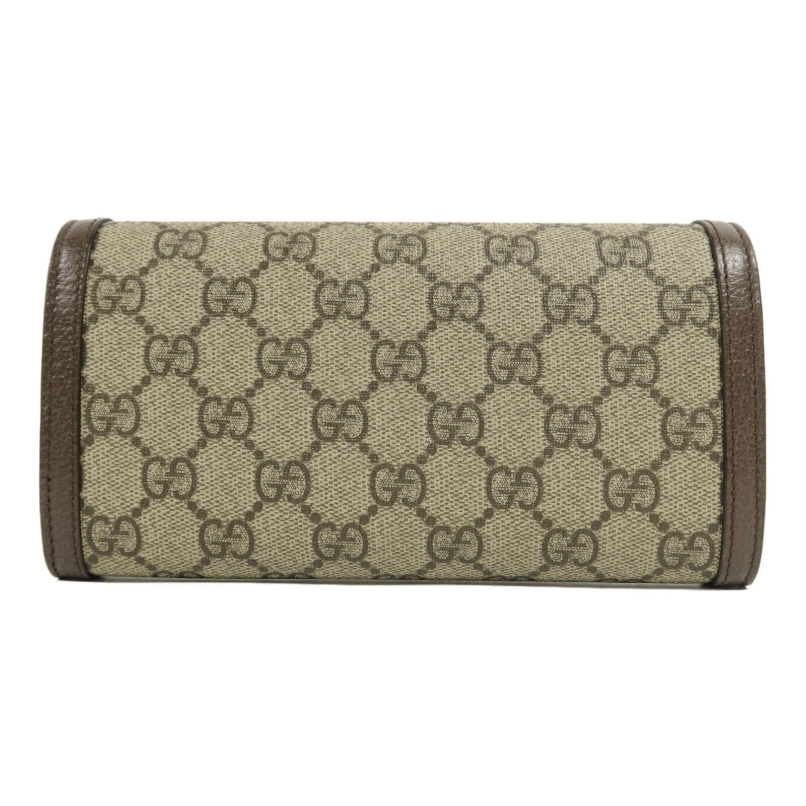 GUCCI 塗層帆布Ophidia Wallet With Chain鏈帶肩背袋