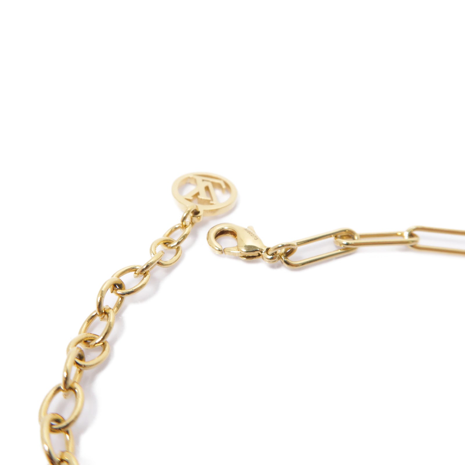 LOUIS VUITTON 金屬Bracelet手鏈金色