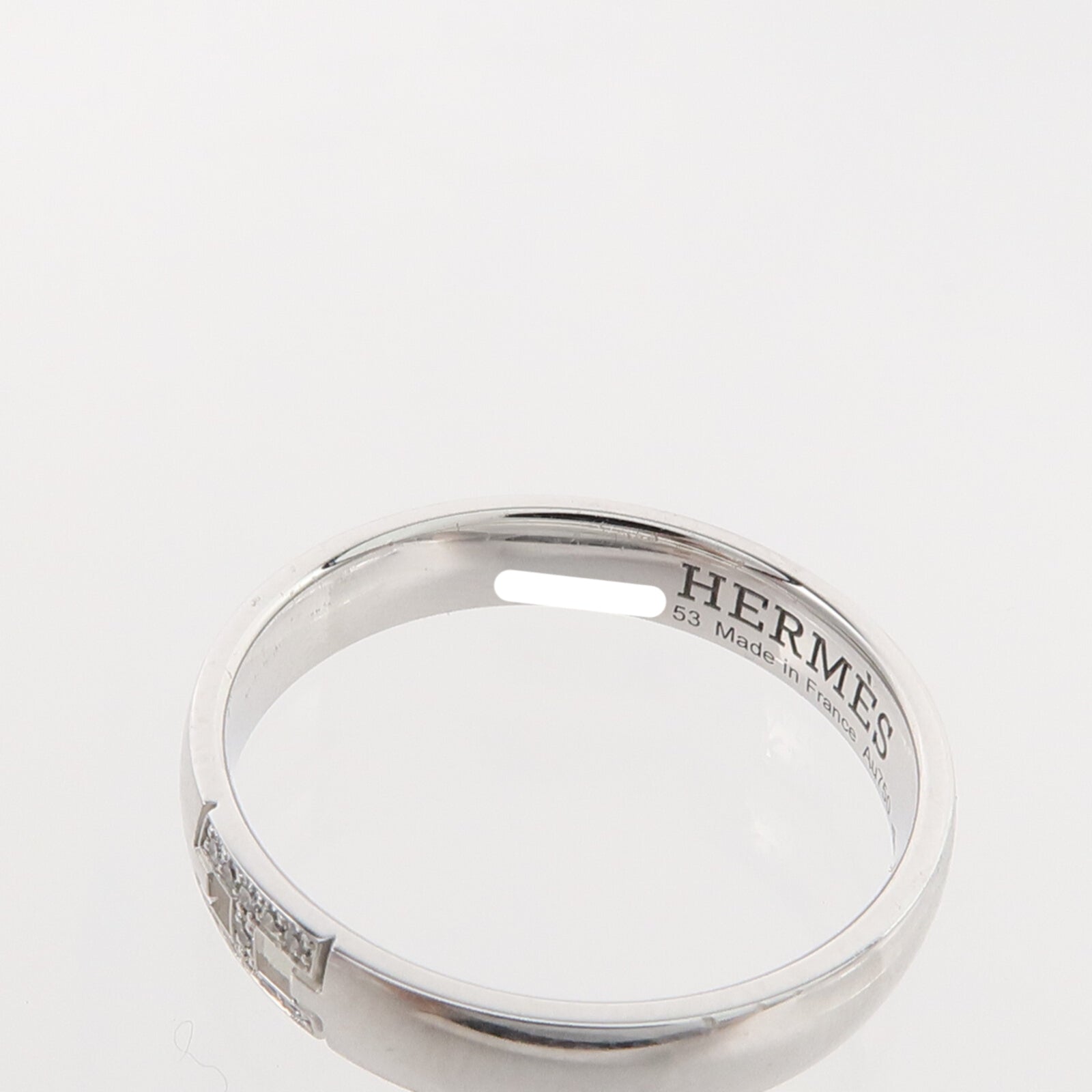 HERMES 18K白金Ever Herakles戒指